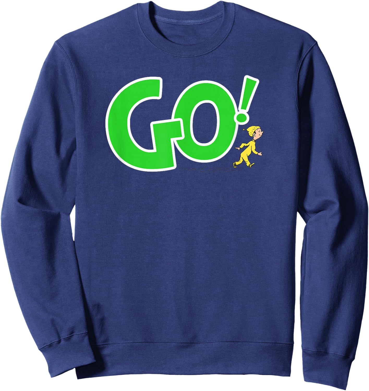 Dr. Seuss Oh the Places You'll Go... GO! Sweatshirt - Sweatshirt | Navy