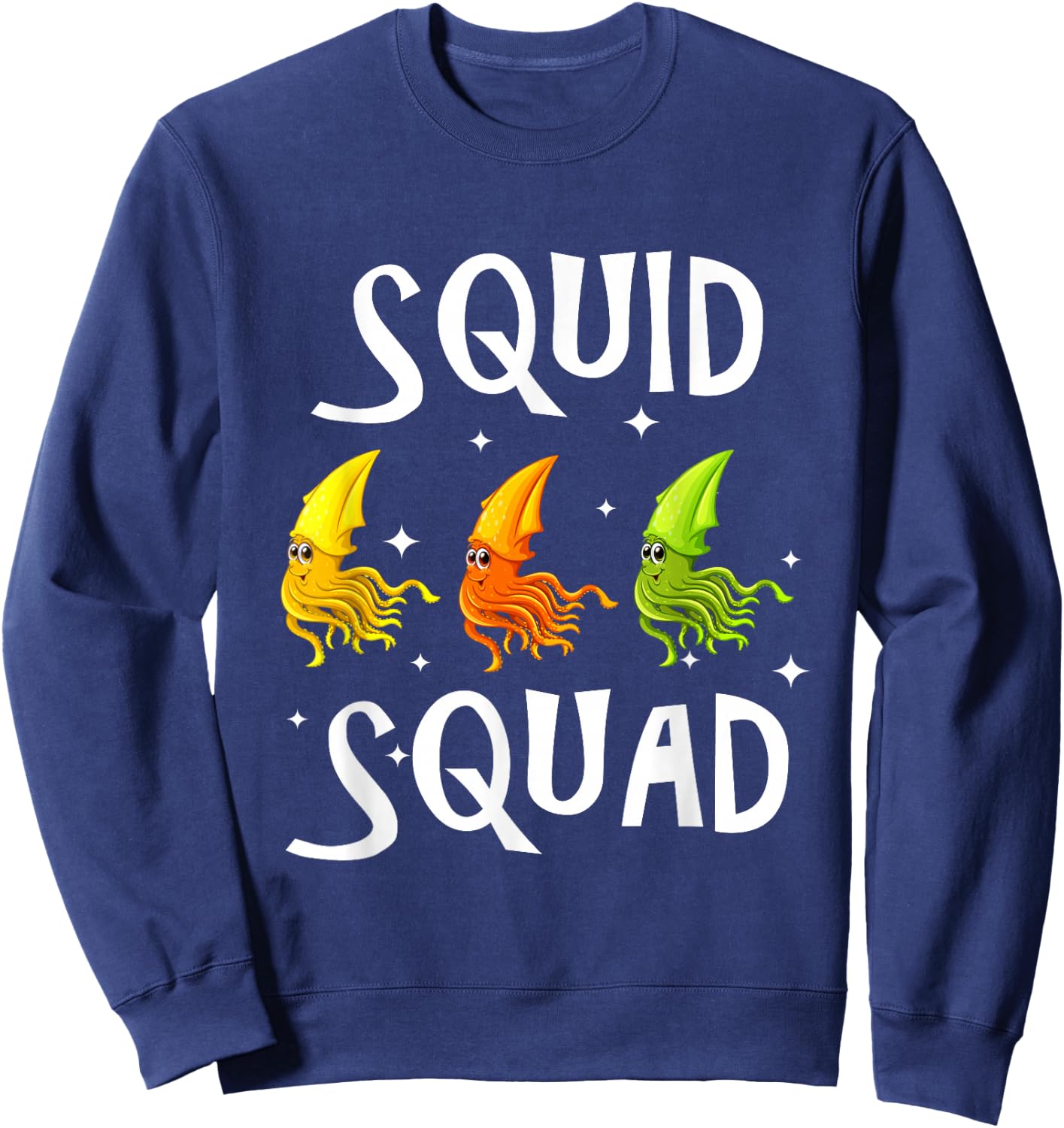 Squid Squad Sweatshirt - Sweatshirt | Navy