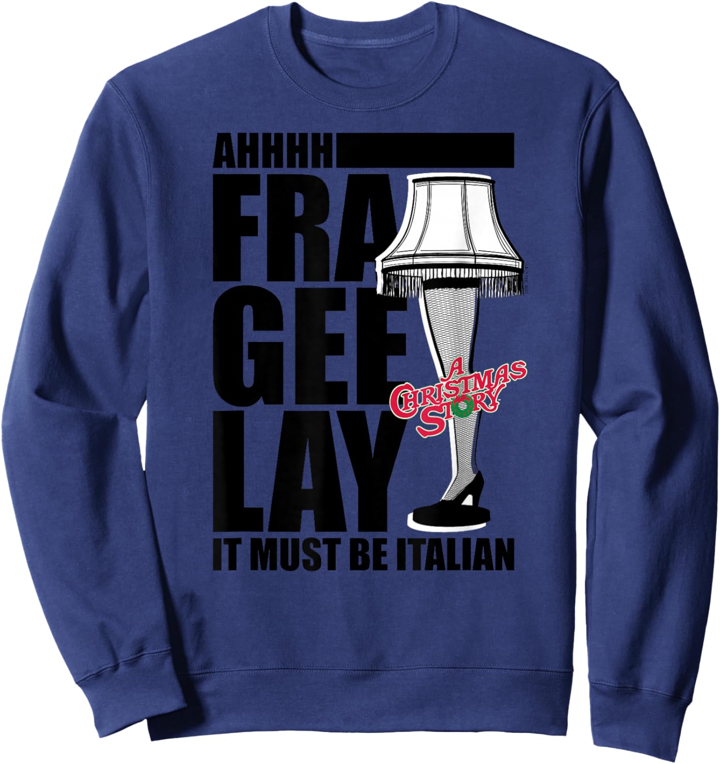 A Christmas Story - Fra Gee Lay Sweatshirt - Sweatshirt | Navy