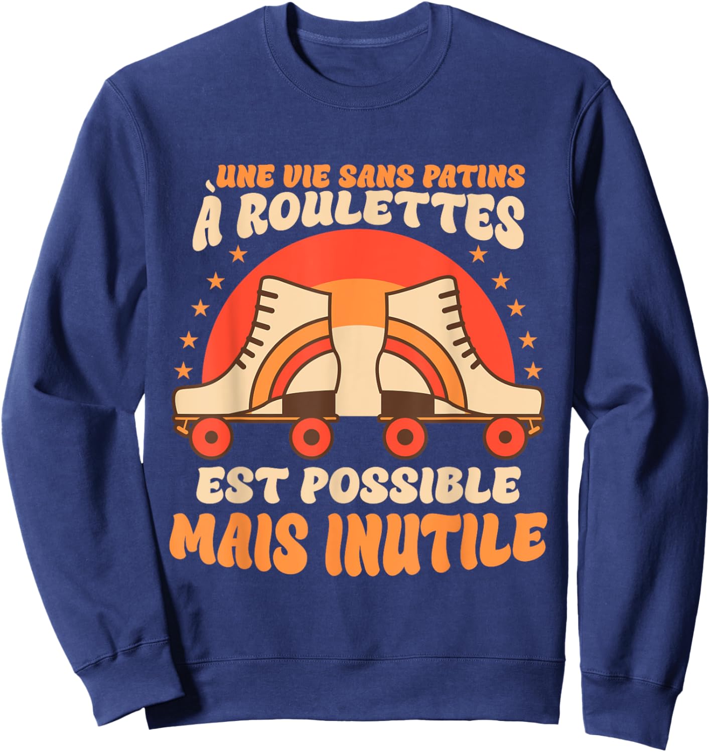 Roller Grafique , Black, S Sweatshirt - Sweatshirt | Navy