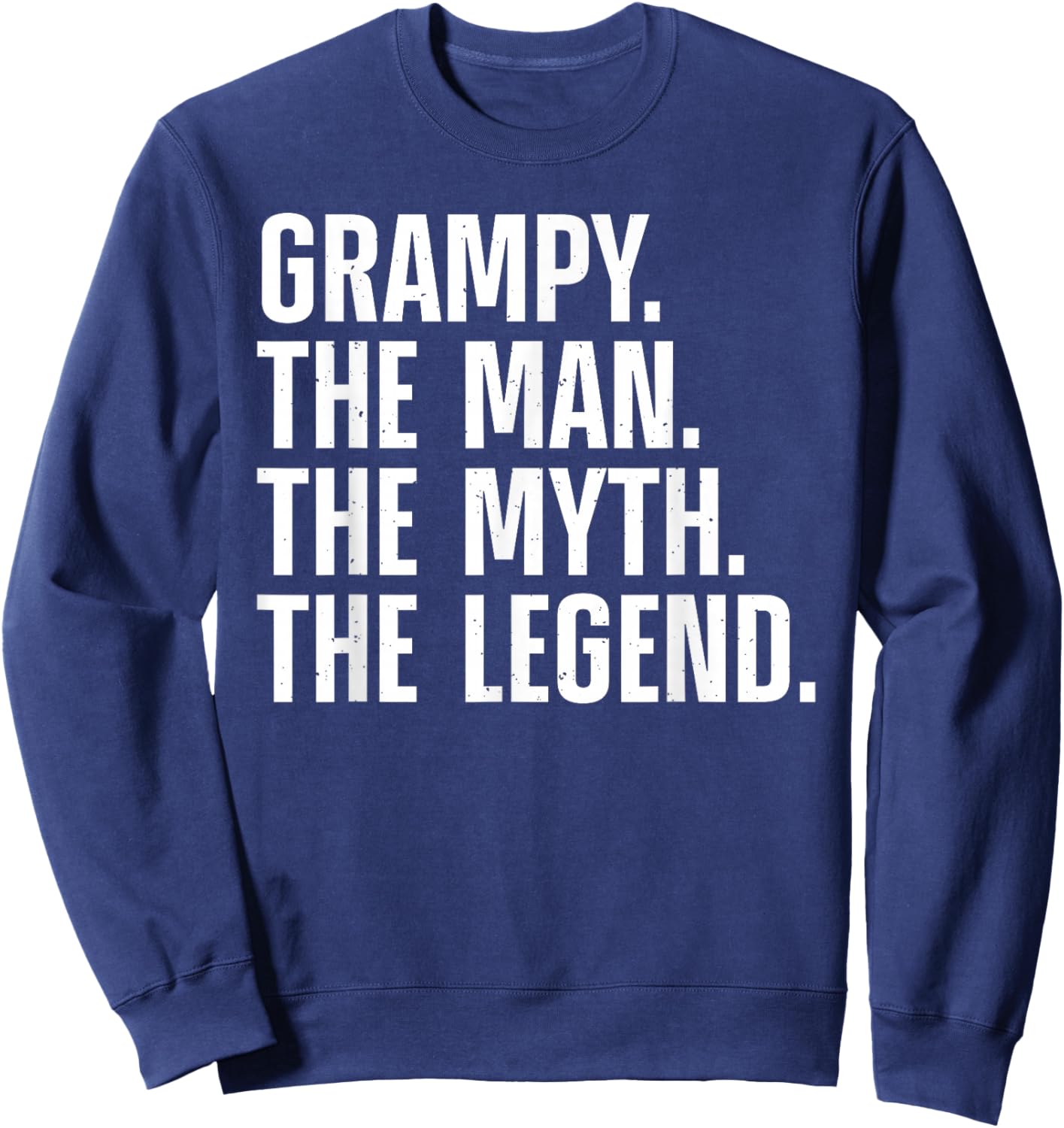 Grampy Design For Grandpa Grandfather From Grandkids Grampy Sweatshirt - Sweatshirt | Navy