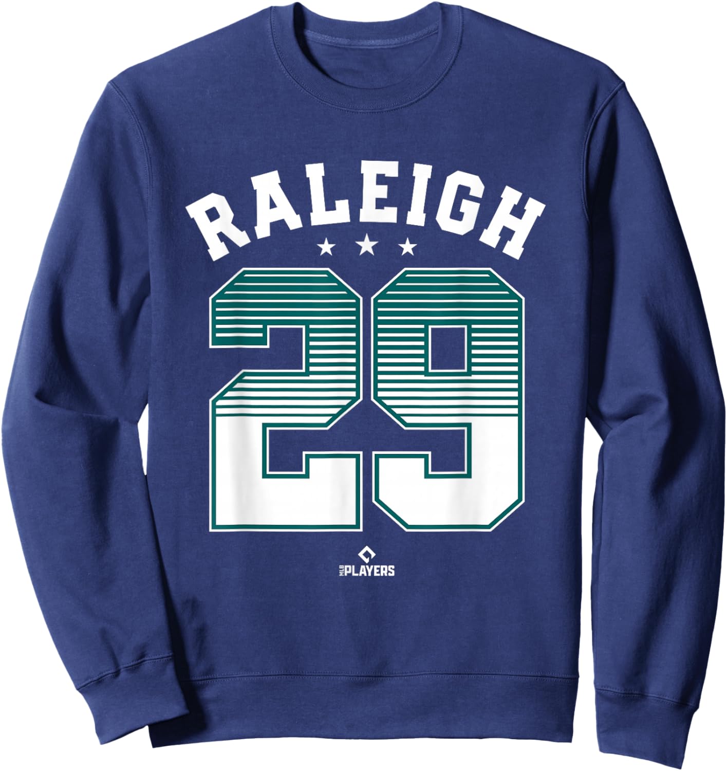 Cal Raleigh 29 Seattle MLBPA Sweatshirt - Sweatshirt | Navy