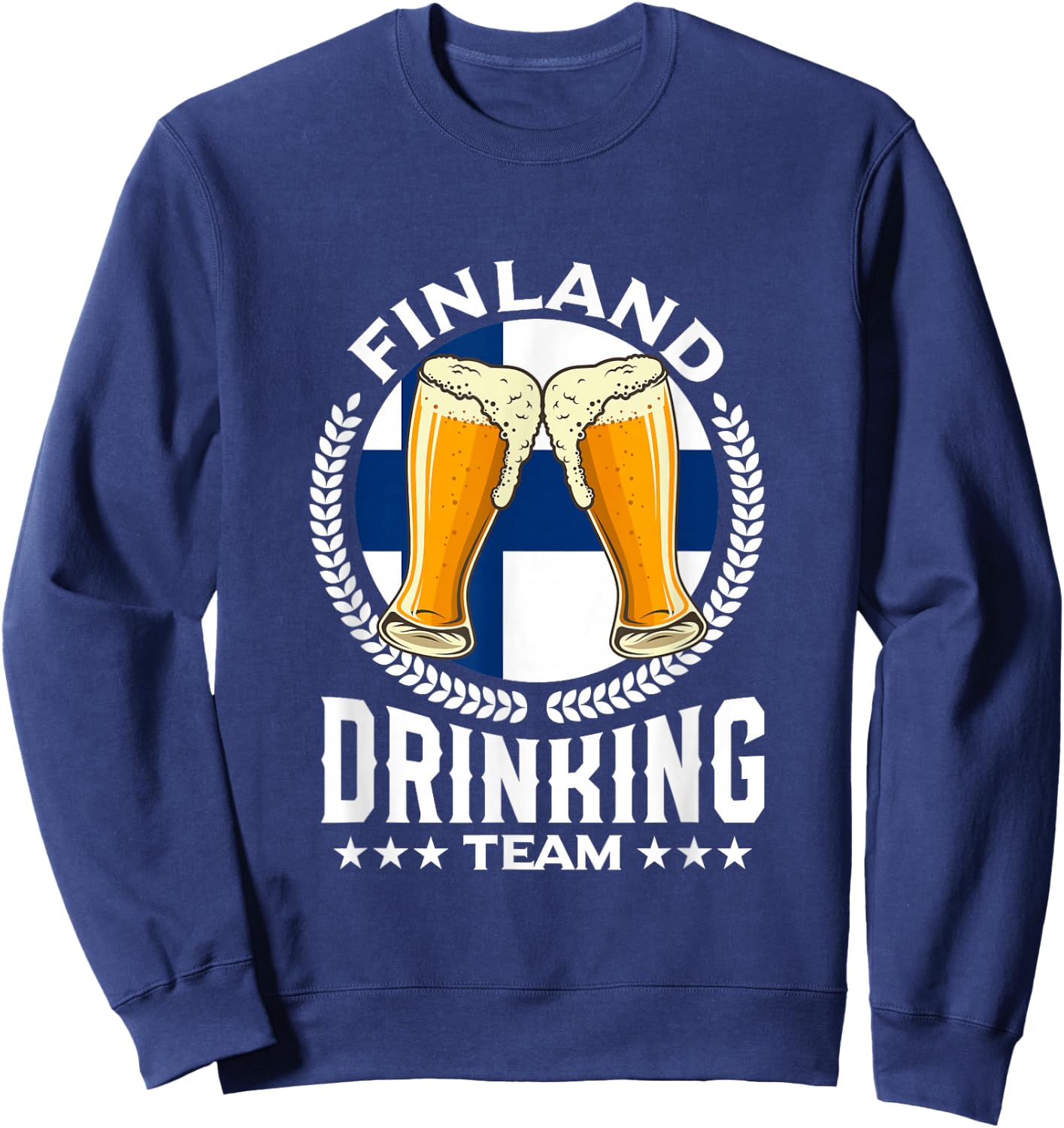 Finland Drinking Team Sweatshirt - Sweatshirt | Navy