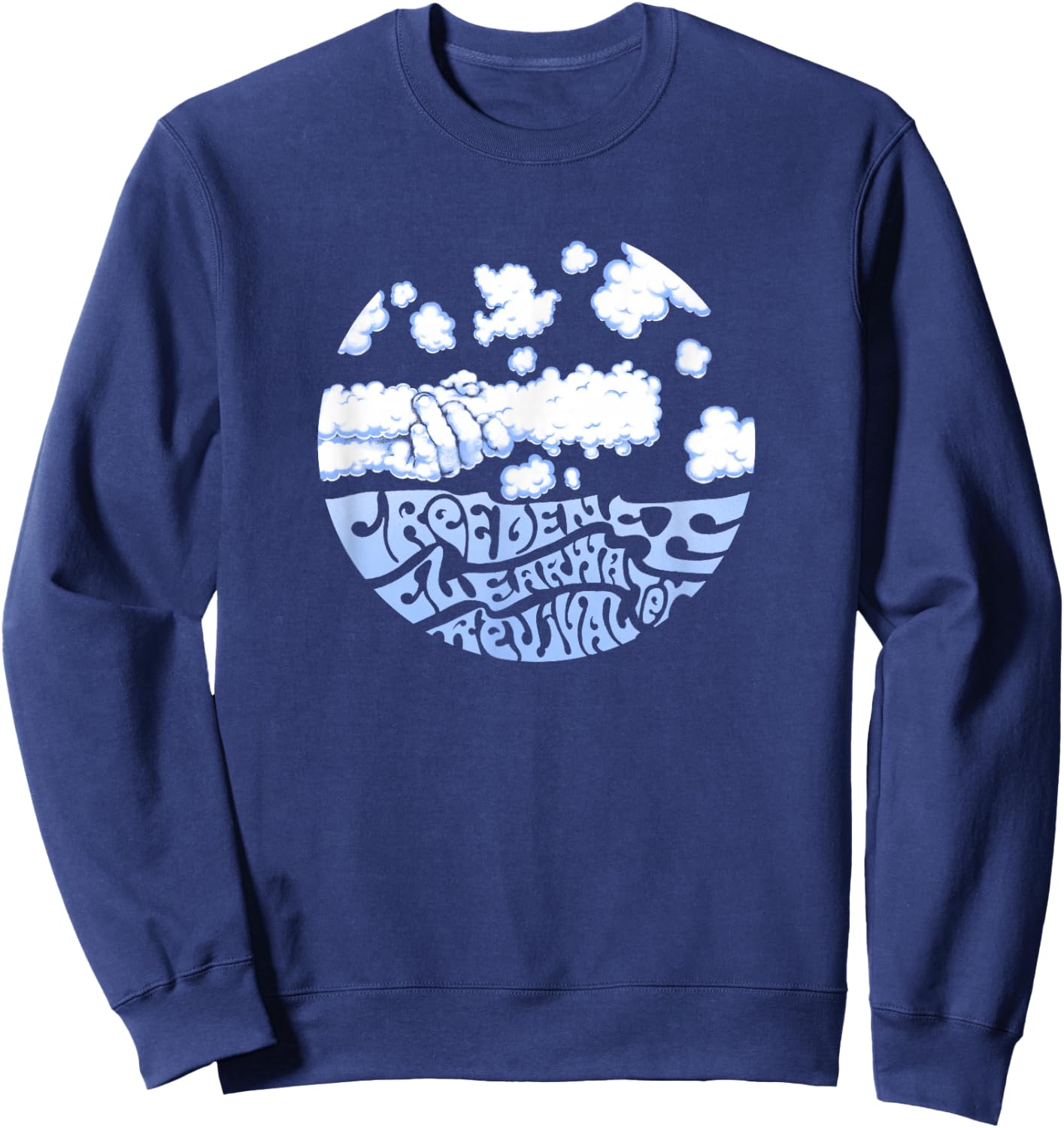 Creedence Clearwater Revival Clouds Sweatshirt - Sweatshirt | Navy