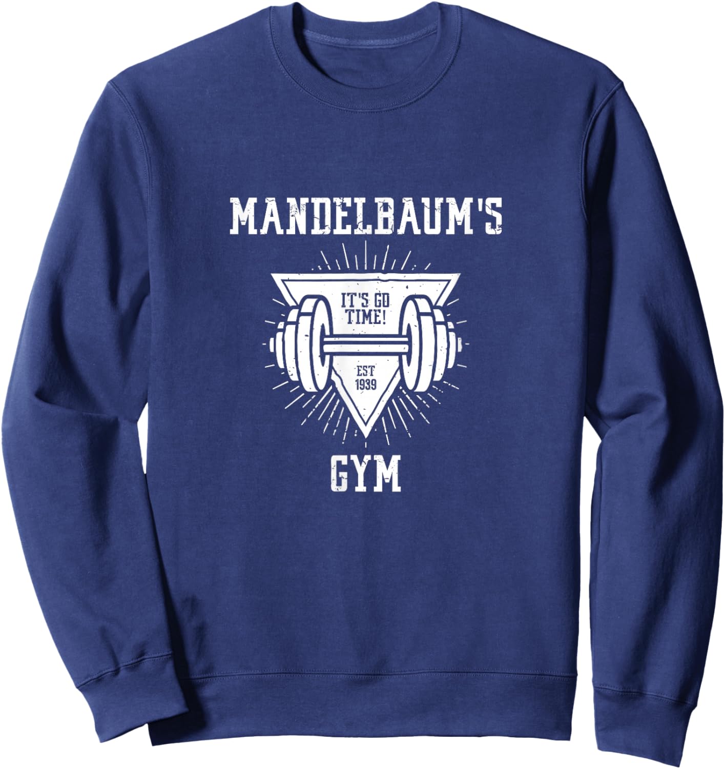 Mandelbaum's Gym Sweatshirt - Sweatshirt | Navy