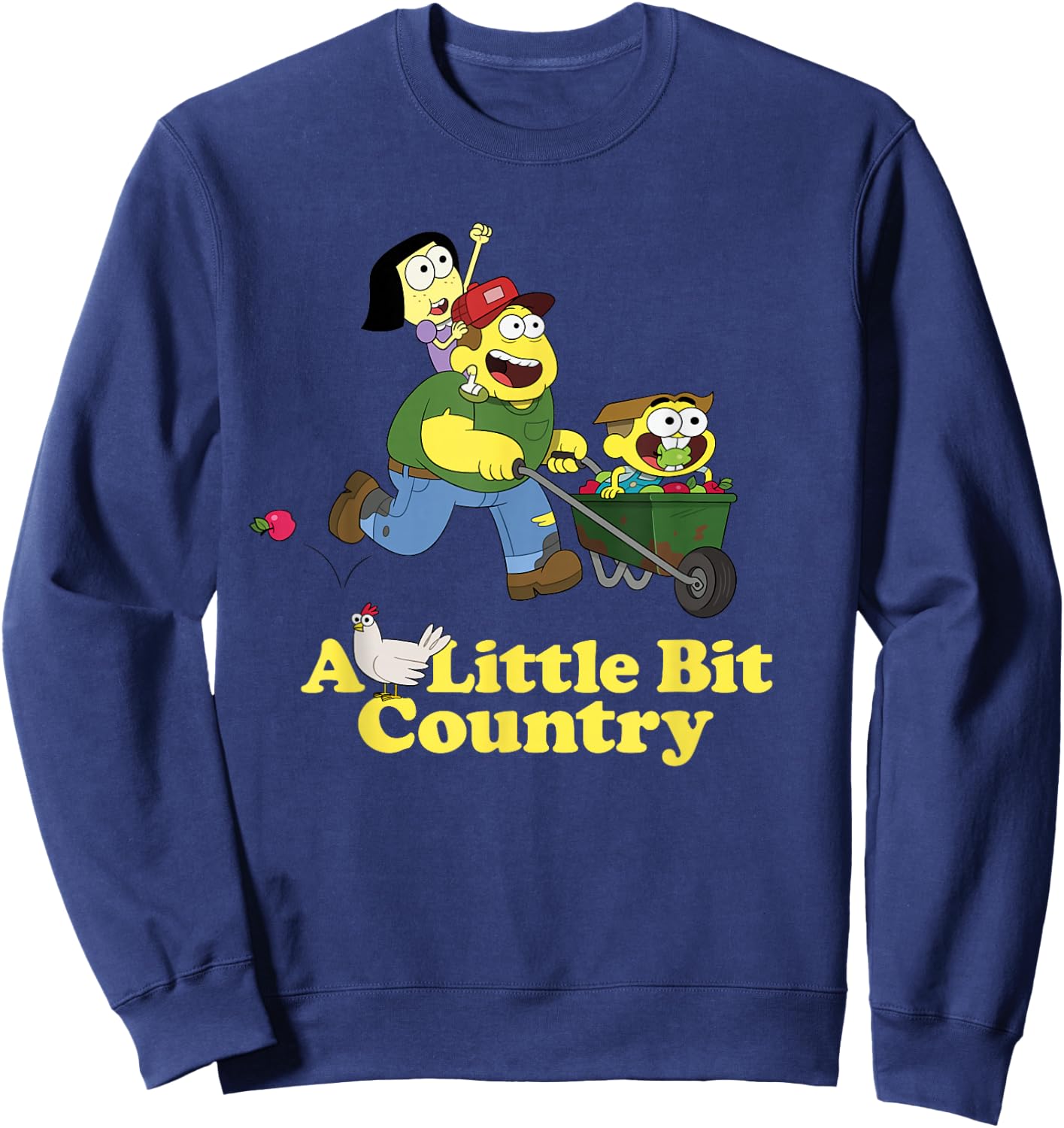 Disney Channel Big City Greens A Little Bit Country Sweatshirt - Sweatshirt | Navy