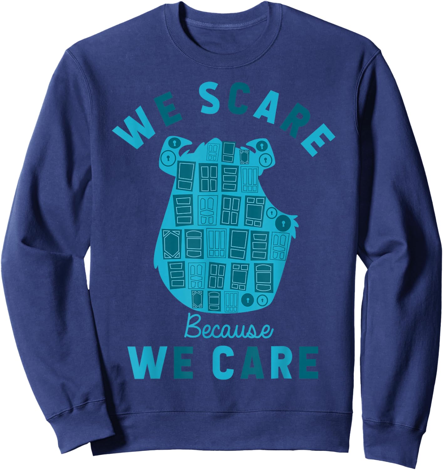 Disney Pixar Monsters University Sulley Scare Sweatshirt - Sweatshirt | Navy