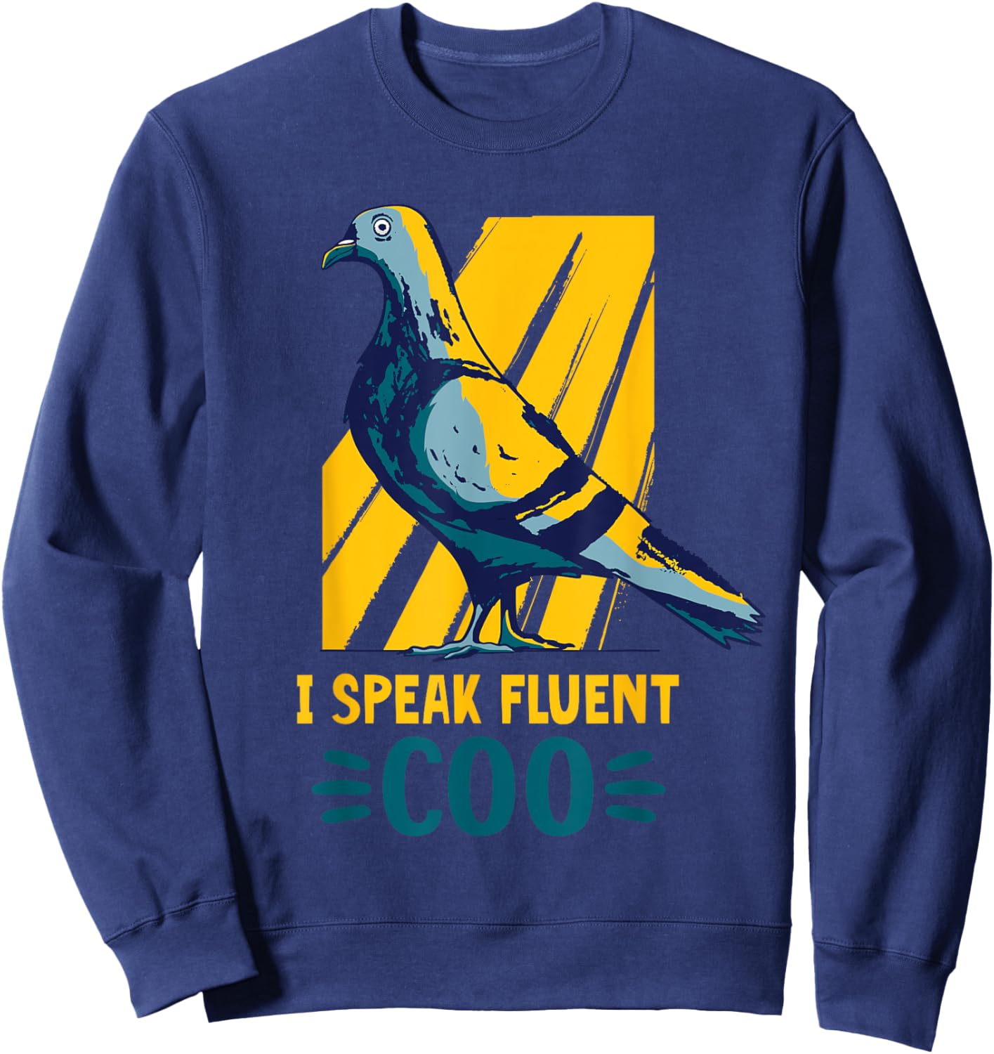 Birdwatching Pigeon Lover Sweatshirt - Sweatshirt | Navy