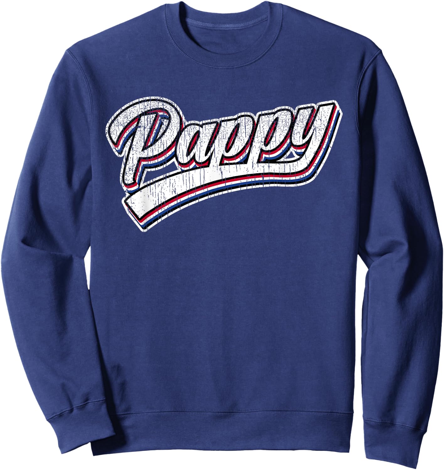 Patriotic Pappy Gift Grandpa Called Pappy Sweatshirt - Sweatshirt | Navy