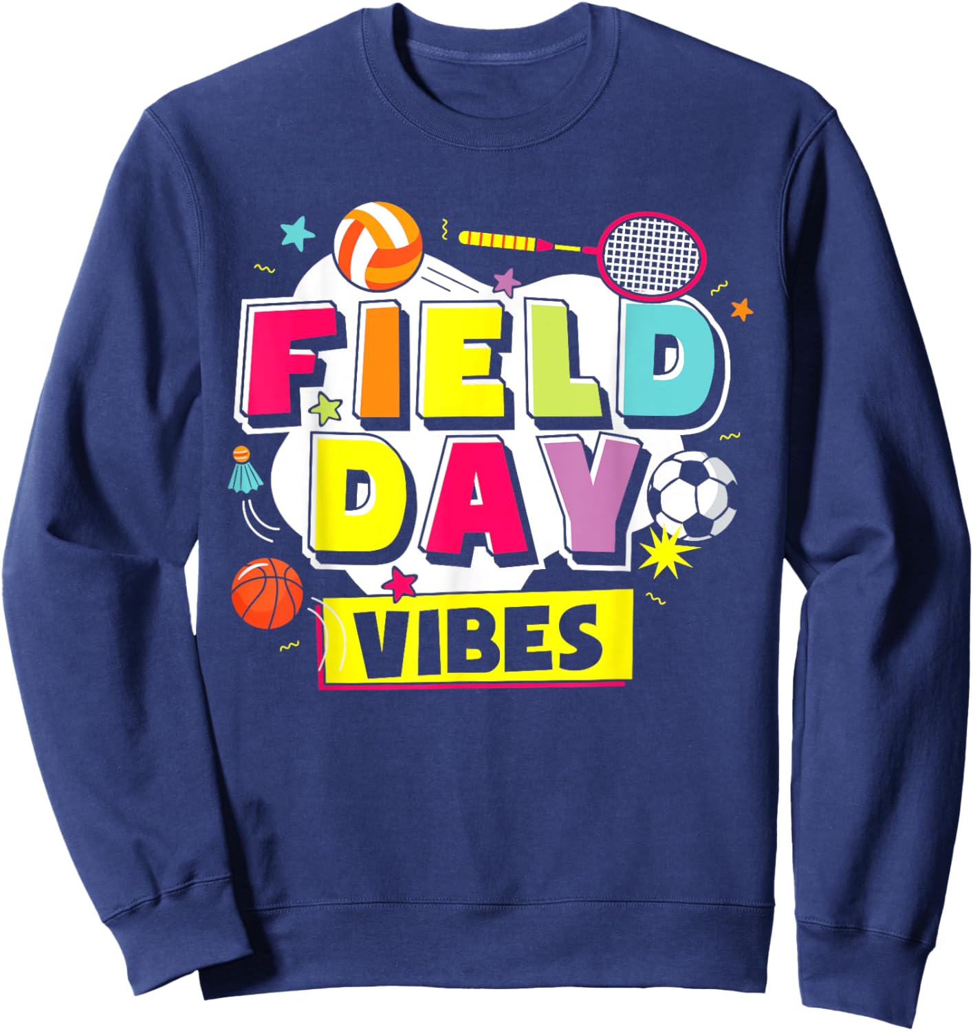 Field Day Sports School Sweatshirt - Sweatshirt | Navy