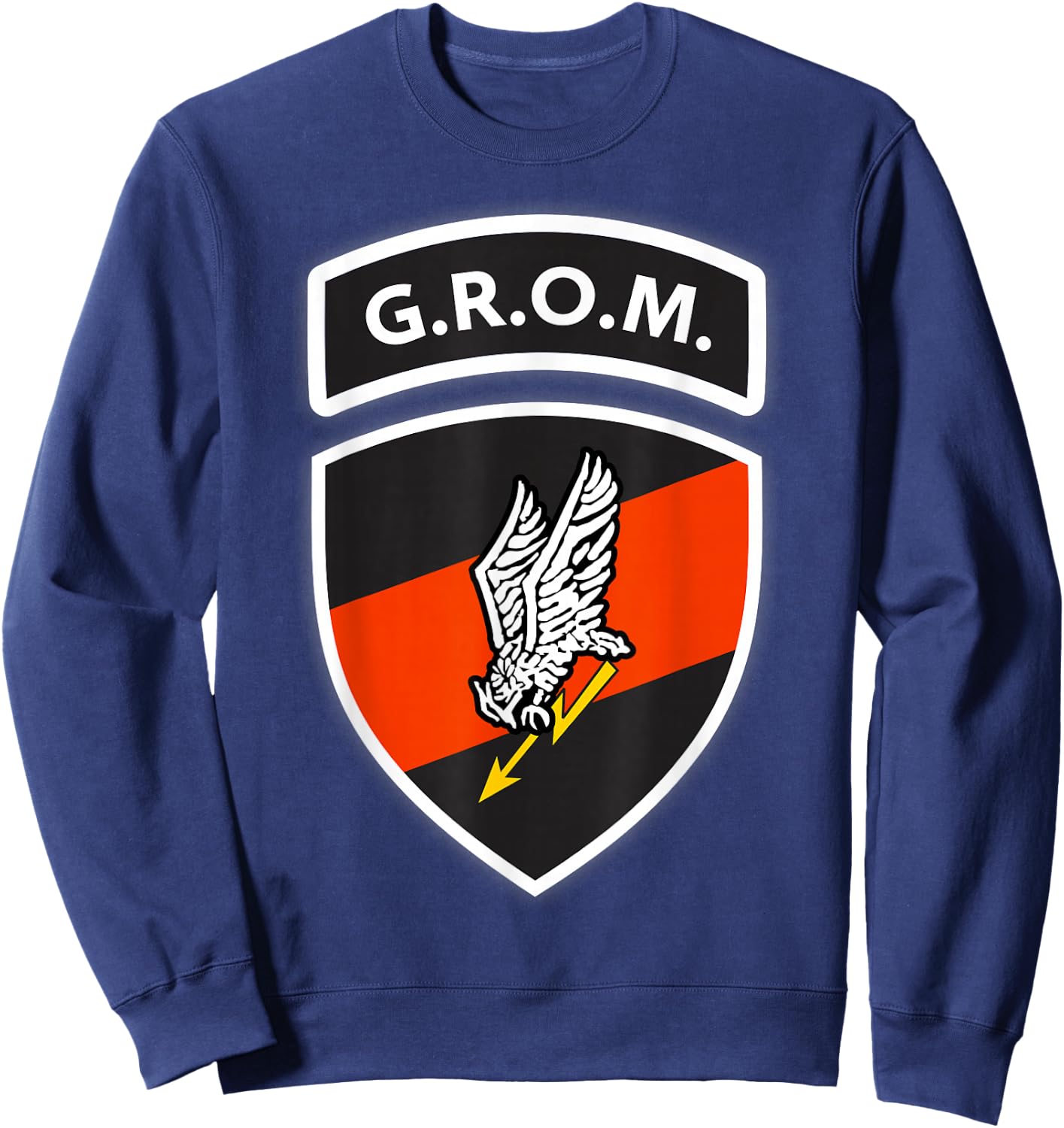 Polish Special Forces Ensign GROM Sweatshirt - Sweatshirt | Navy