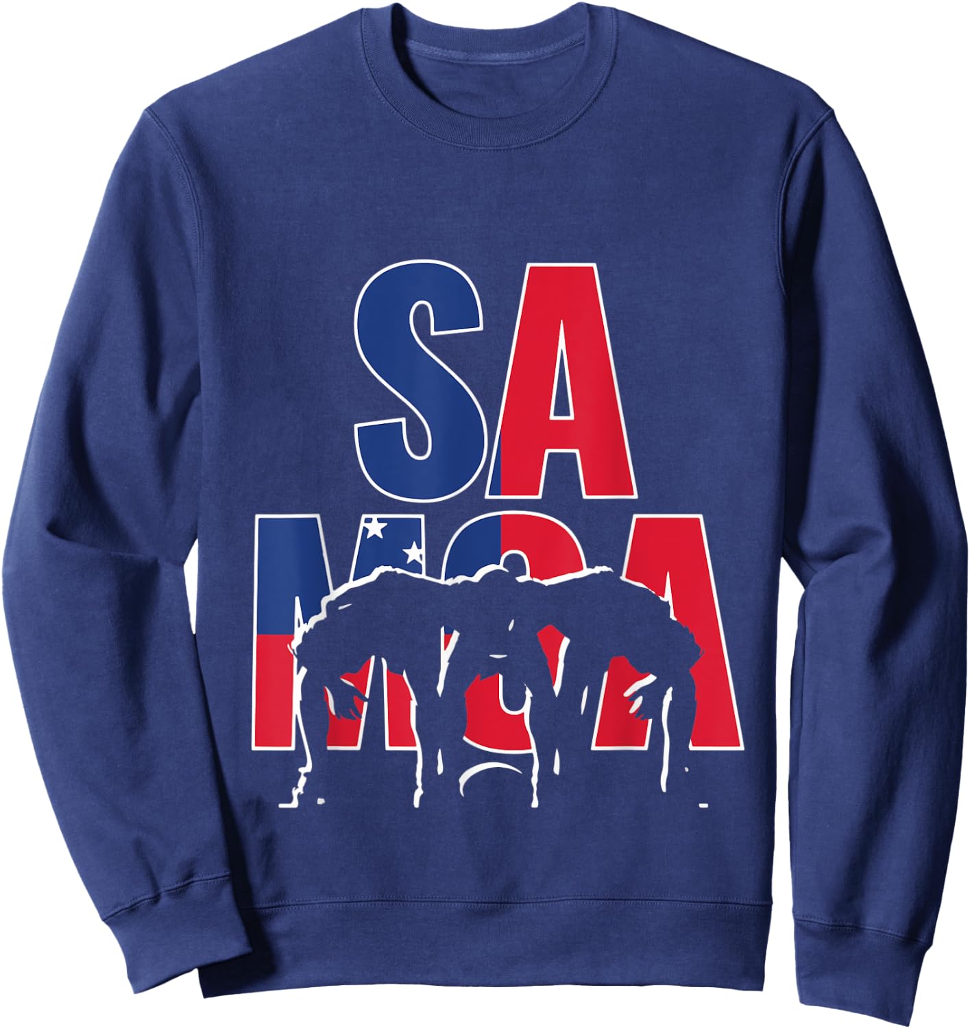 Samoa Rugby 2019 Union | Fans Kit for Samoan Supporters Sweatshirt - Sweatshirt | Navy