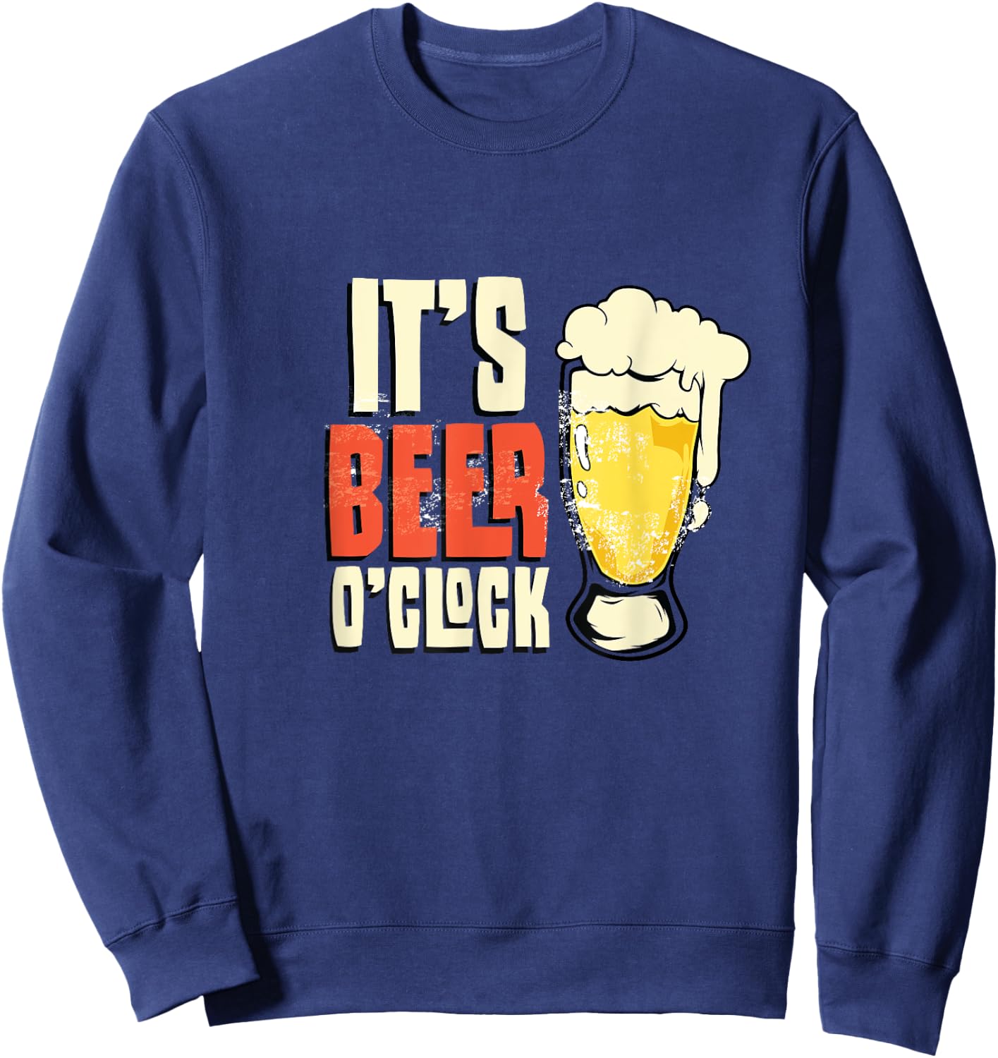 Its Beer O Clock Sweatshirt - Sweatshirt | Navy