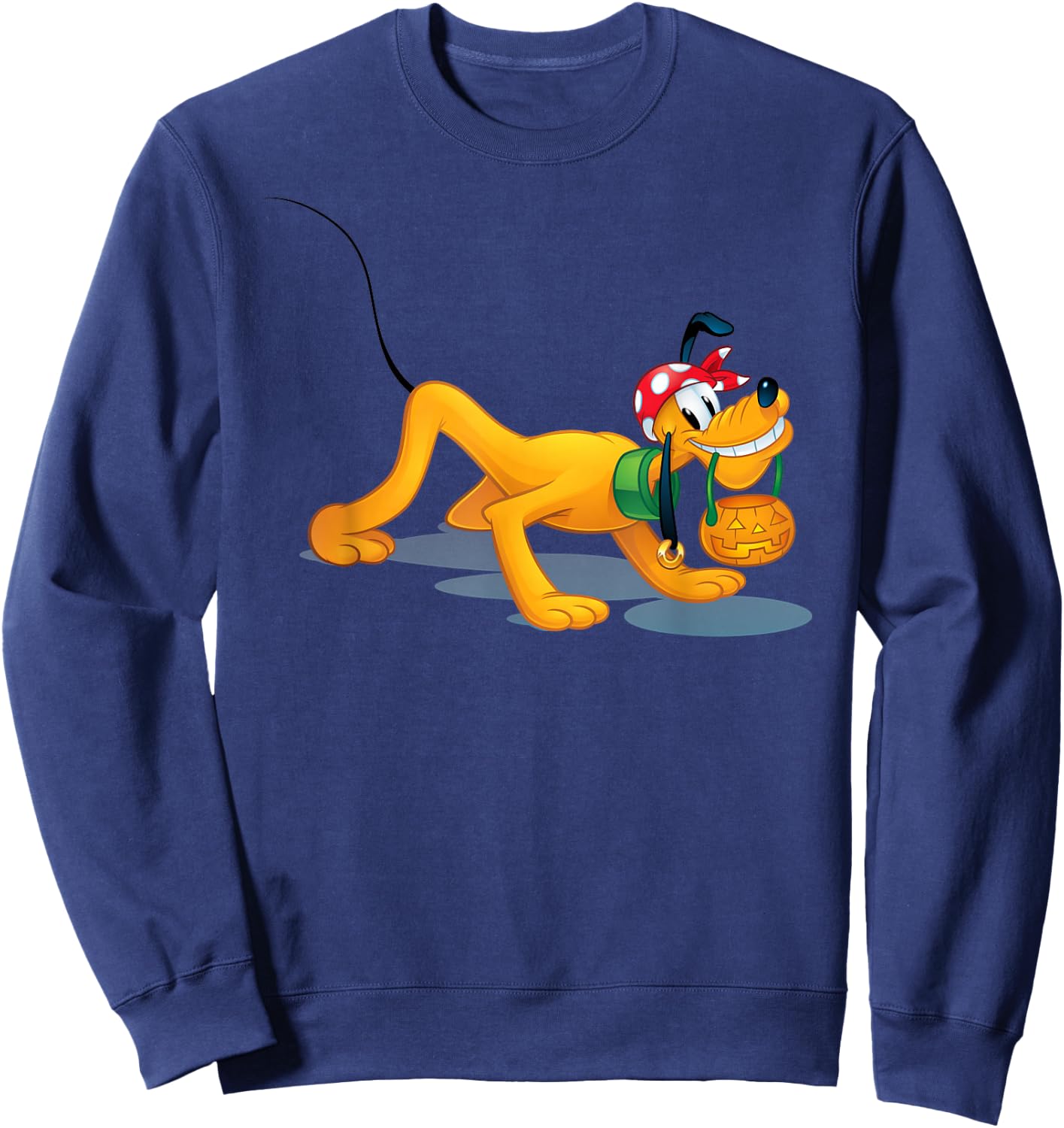 Pluto - Halloween Pirate Trick Or Treat Sweatshirt - Sweatshirt | Navy