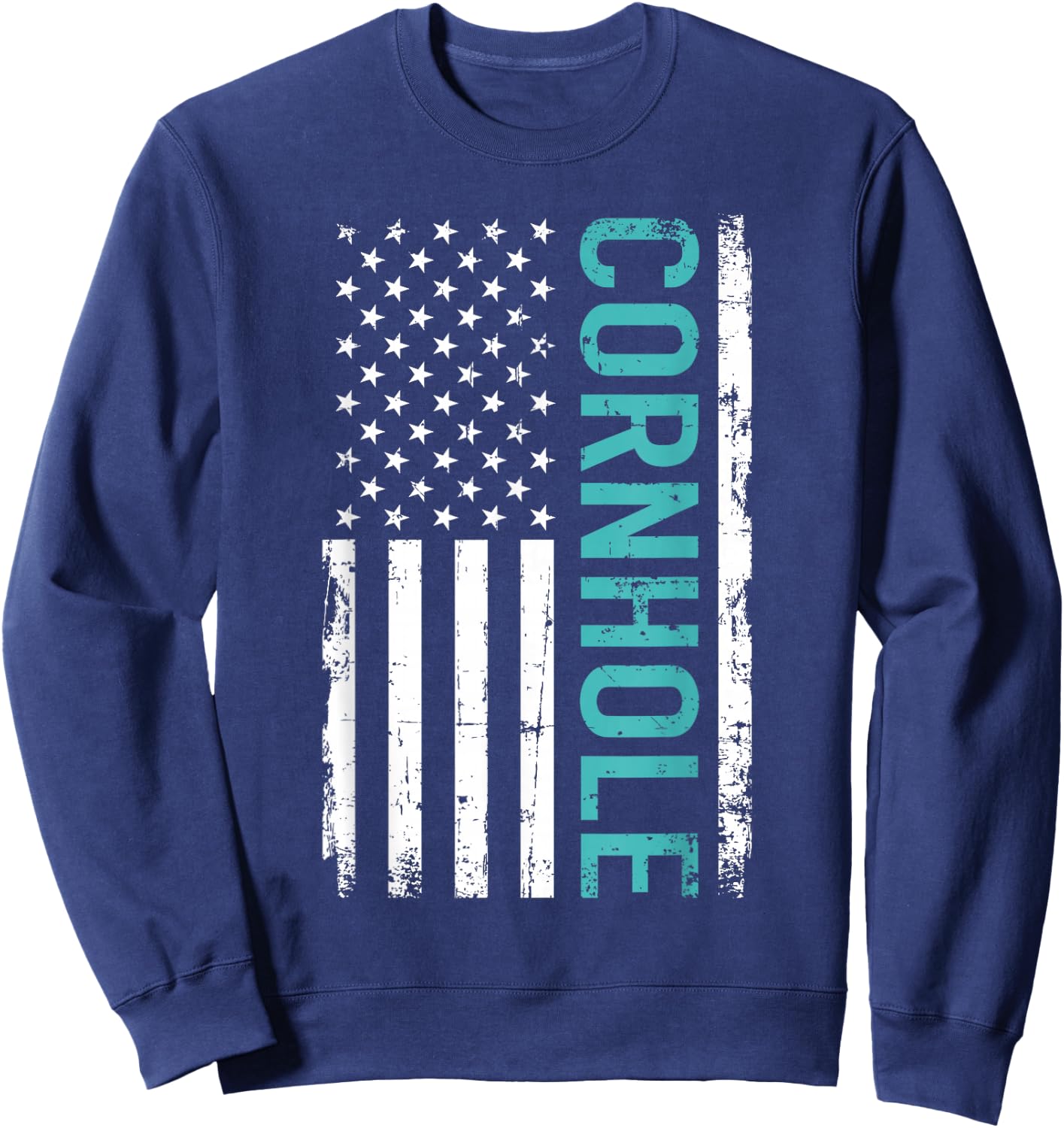 Cornhole USA Sweatshirt - Sweatshirt | Navy