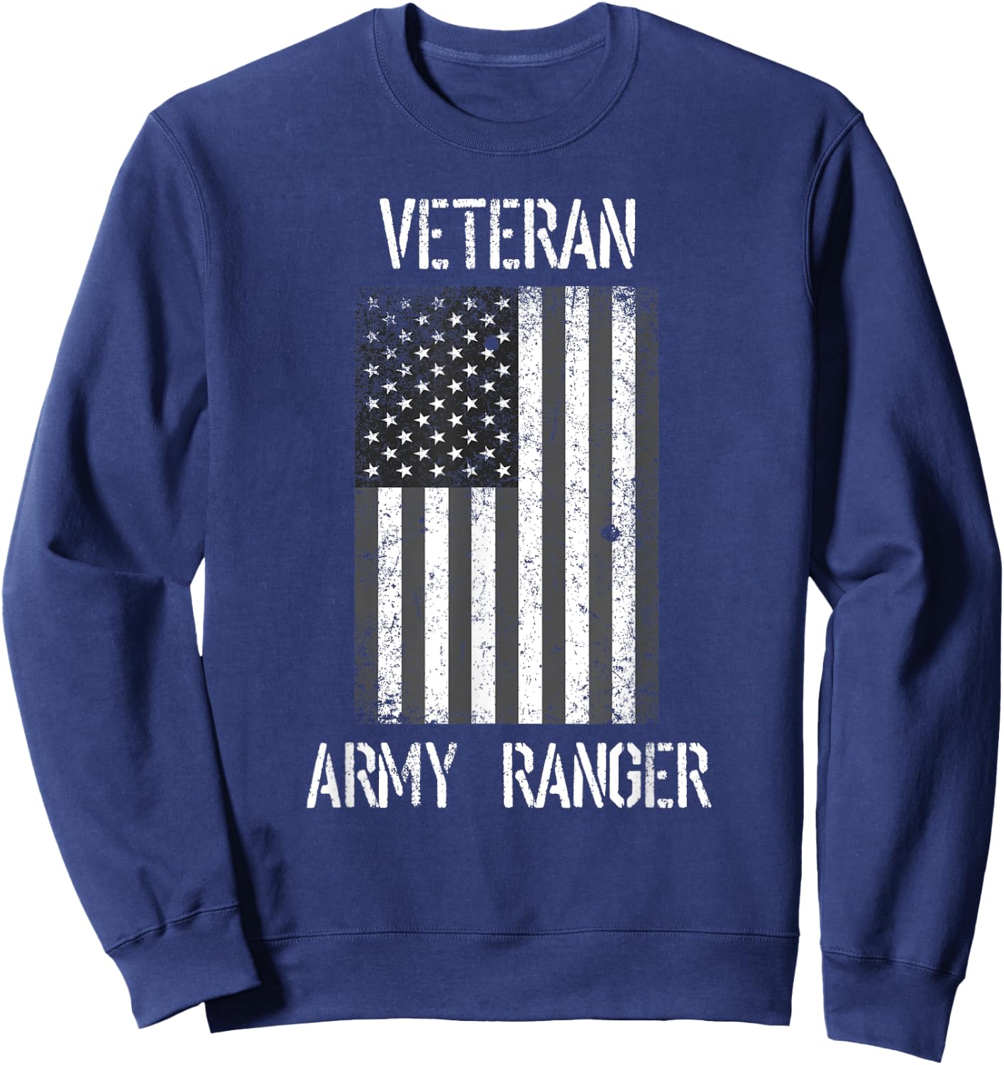Us Army Ranger Vet Sweatshirt - Sweatshirt | Navy