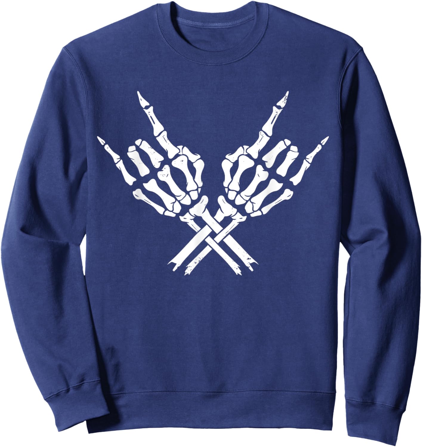 Rock Band -Rock And Roll Concert Men Women Sweatshirt - Sweatshirt | Navy