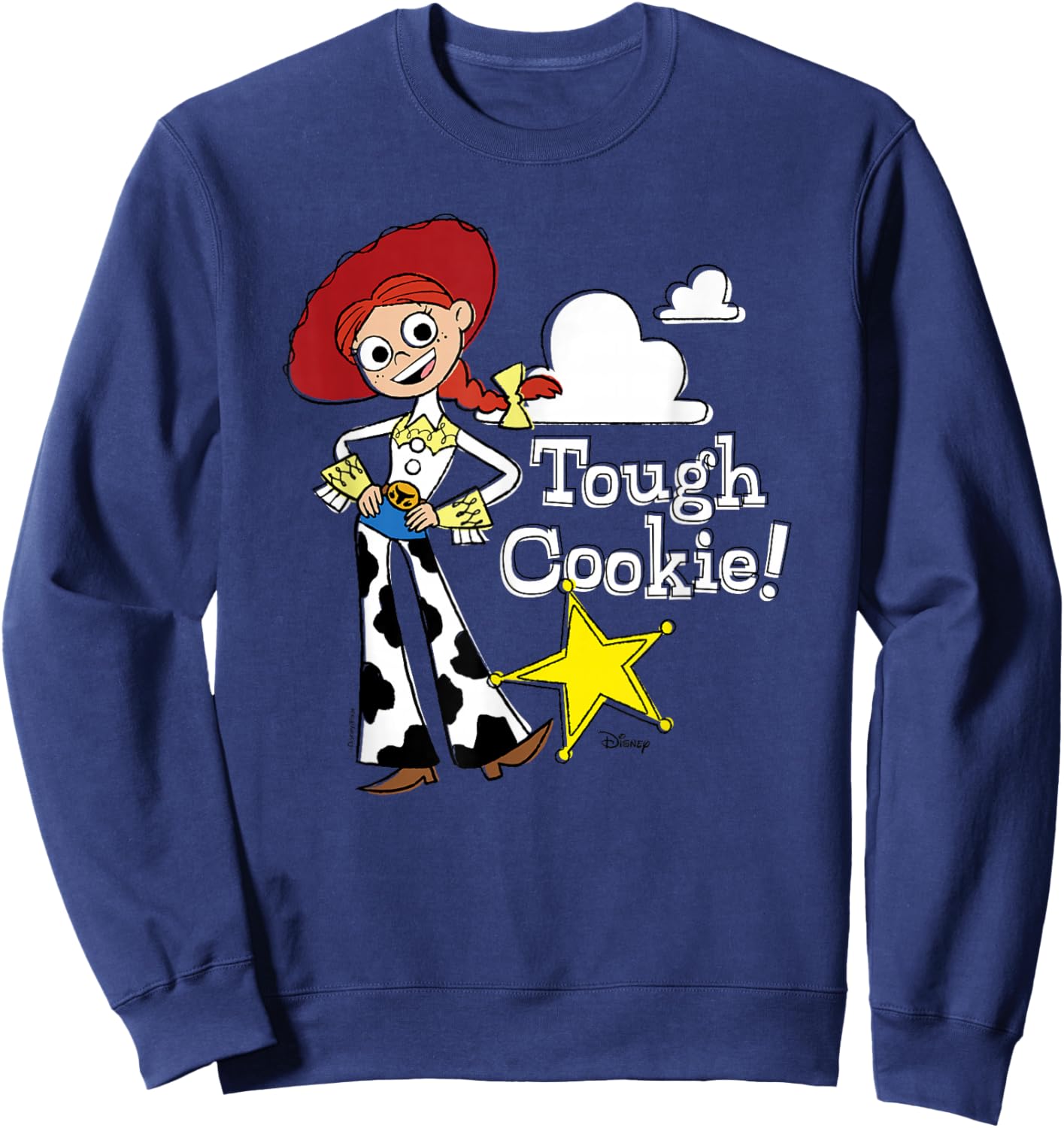 Toy Story - Jessie Tough Cookie Sweatshirt - Sweatshirt | Navy