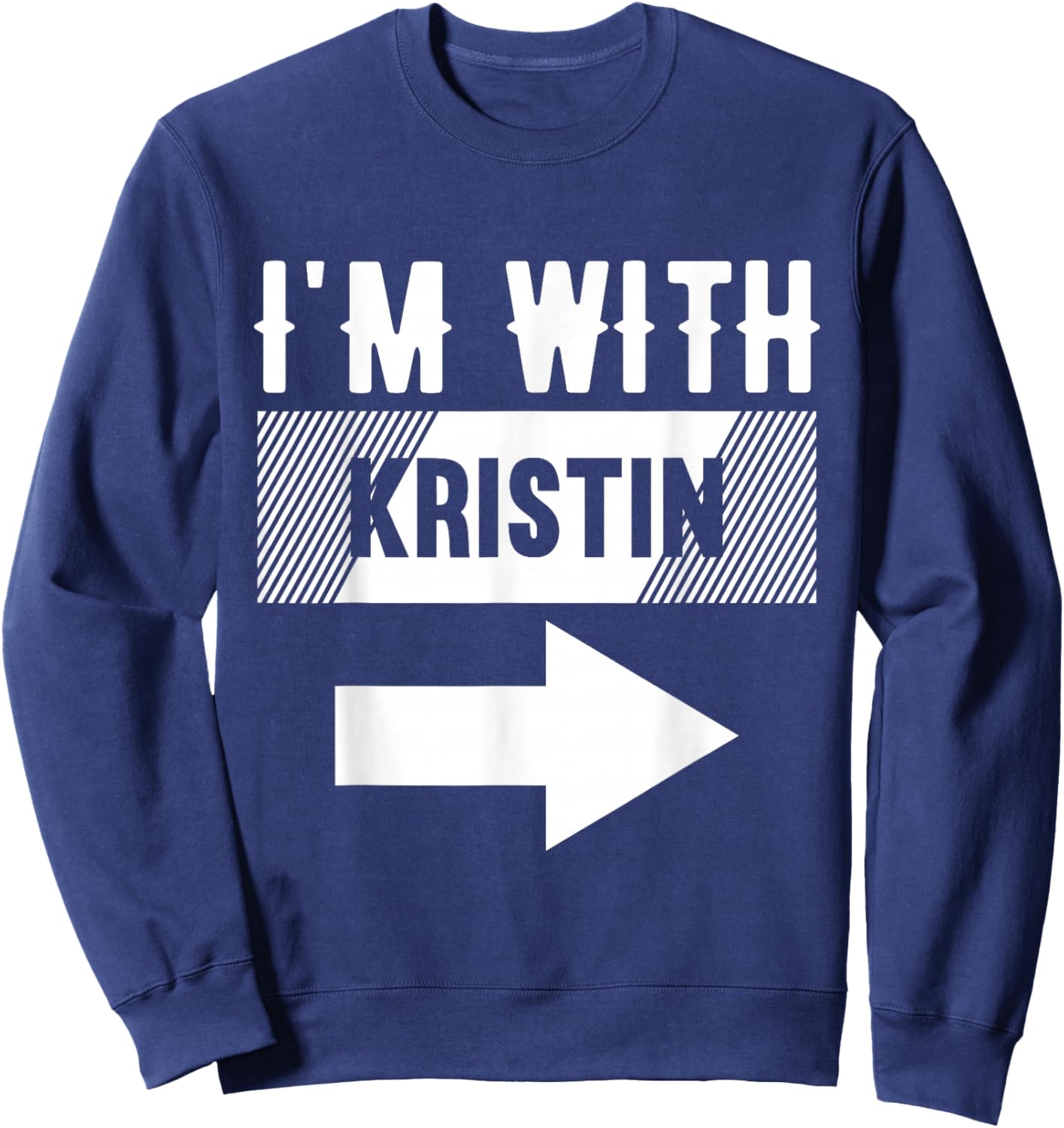 I'm with Kristin for Kristin Sweatshirt - Sweatshirt | Navy