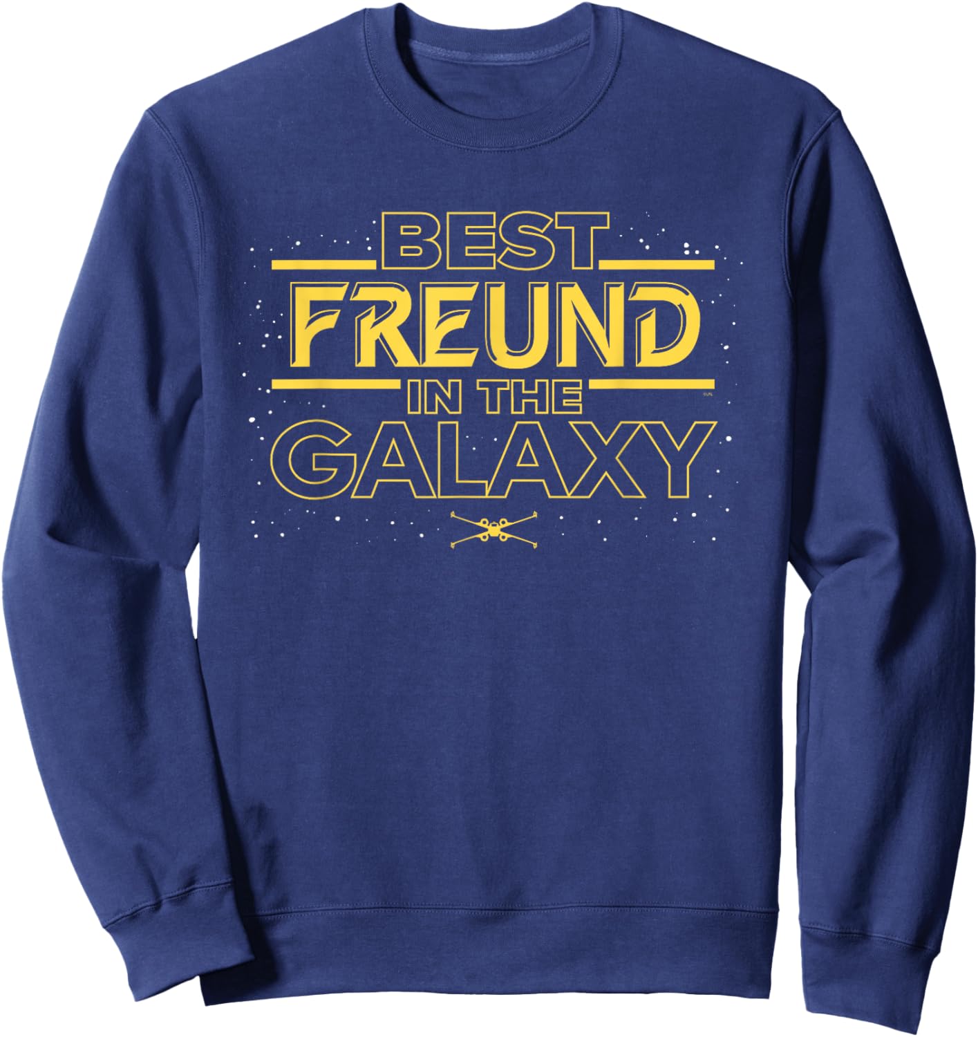 Star Wars Best Freund in the Galaxy Friend Birthday German Sweatshirt - Sweatshirt | Navy