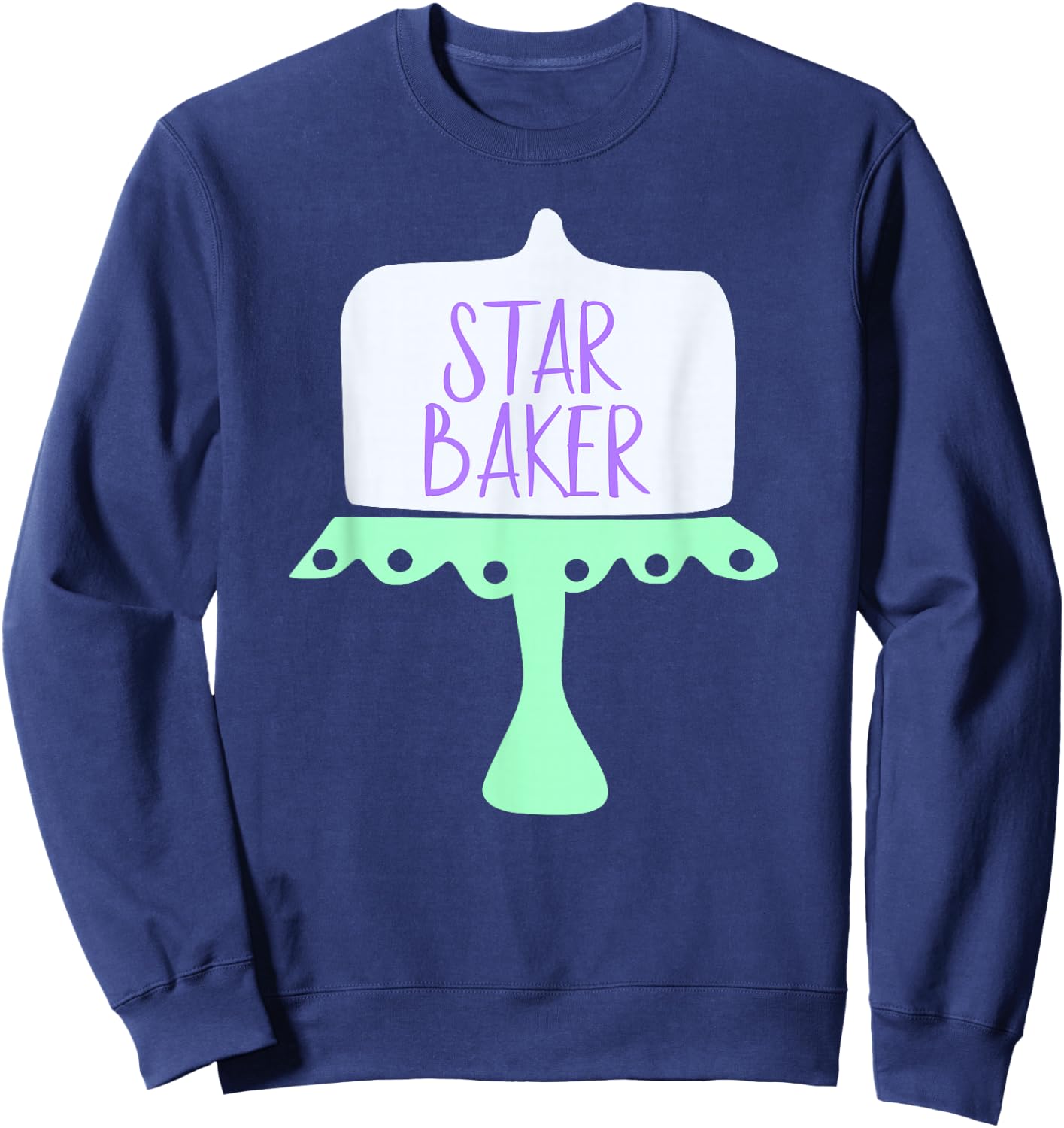 For the Baking Fan Sweatshirt - Sweatshirt | Navy