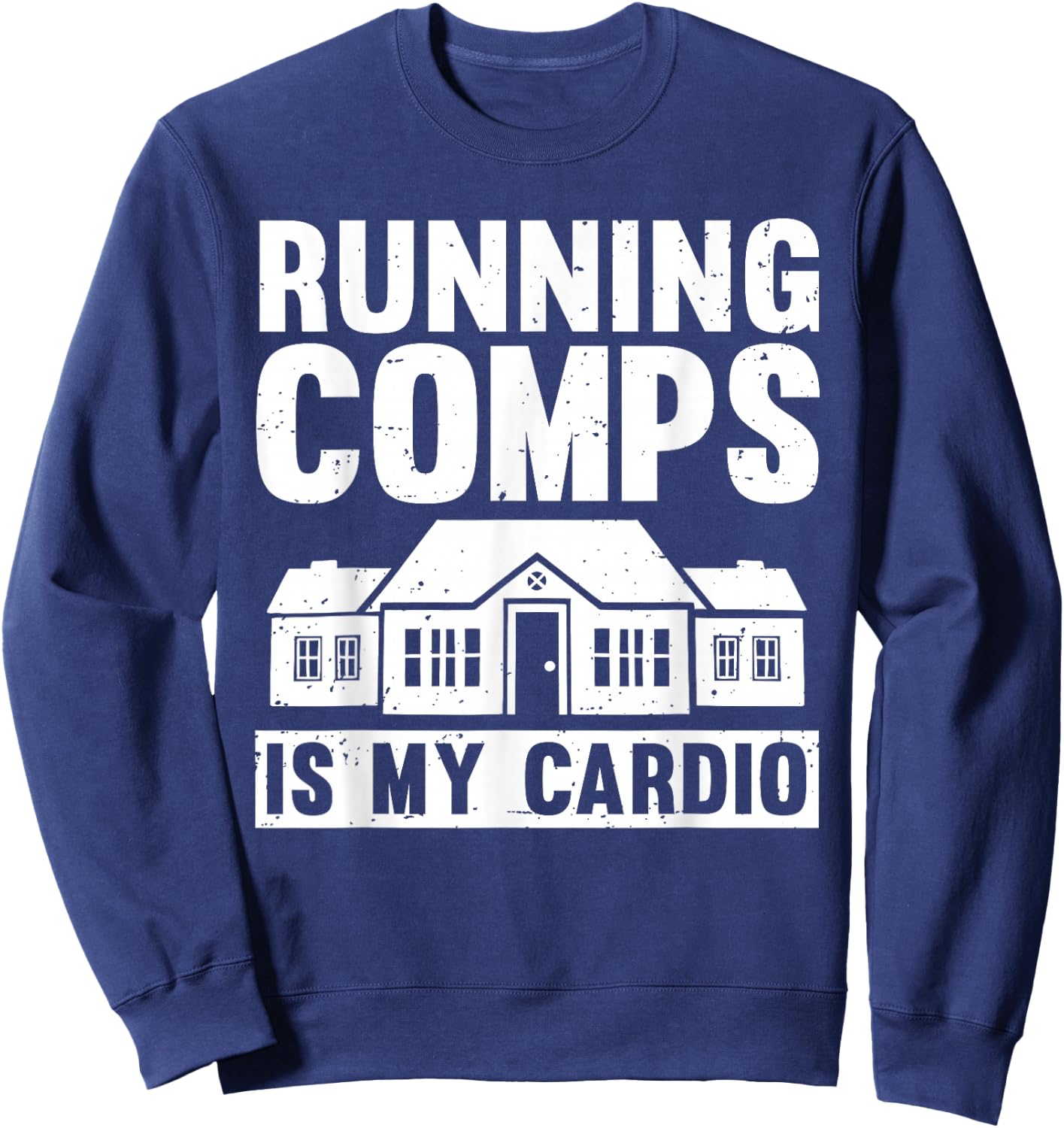 Funny Realtor Art Women Real Estate Property Realtor Sweatshirt - Sweatshirt | Navy