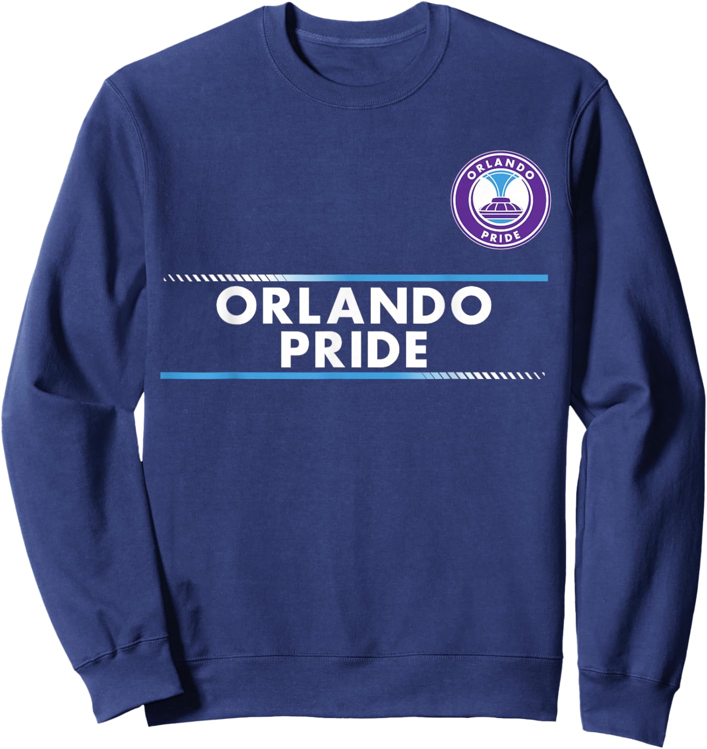 Officially Licensed Orlando Pride Soccer NWSL Apparel Sweatshirt - Sweatshirt | Navy