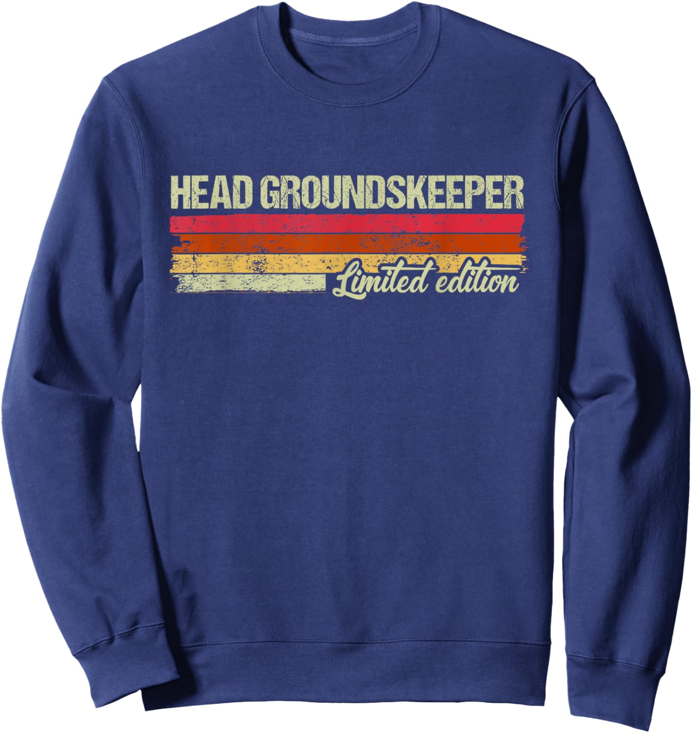 Vintage Head Groundskeeper Limited Edition Sweatshirt - Sweatshirt | Navy