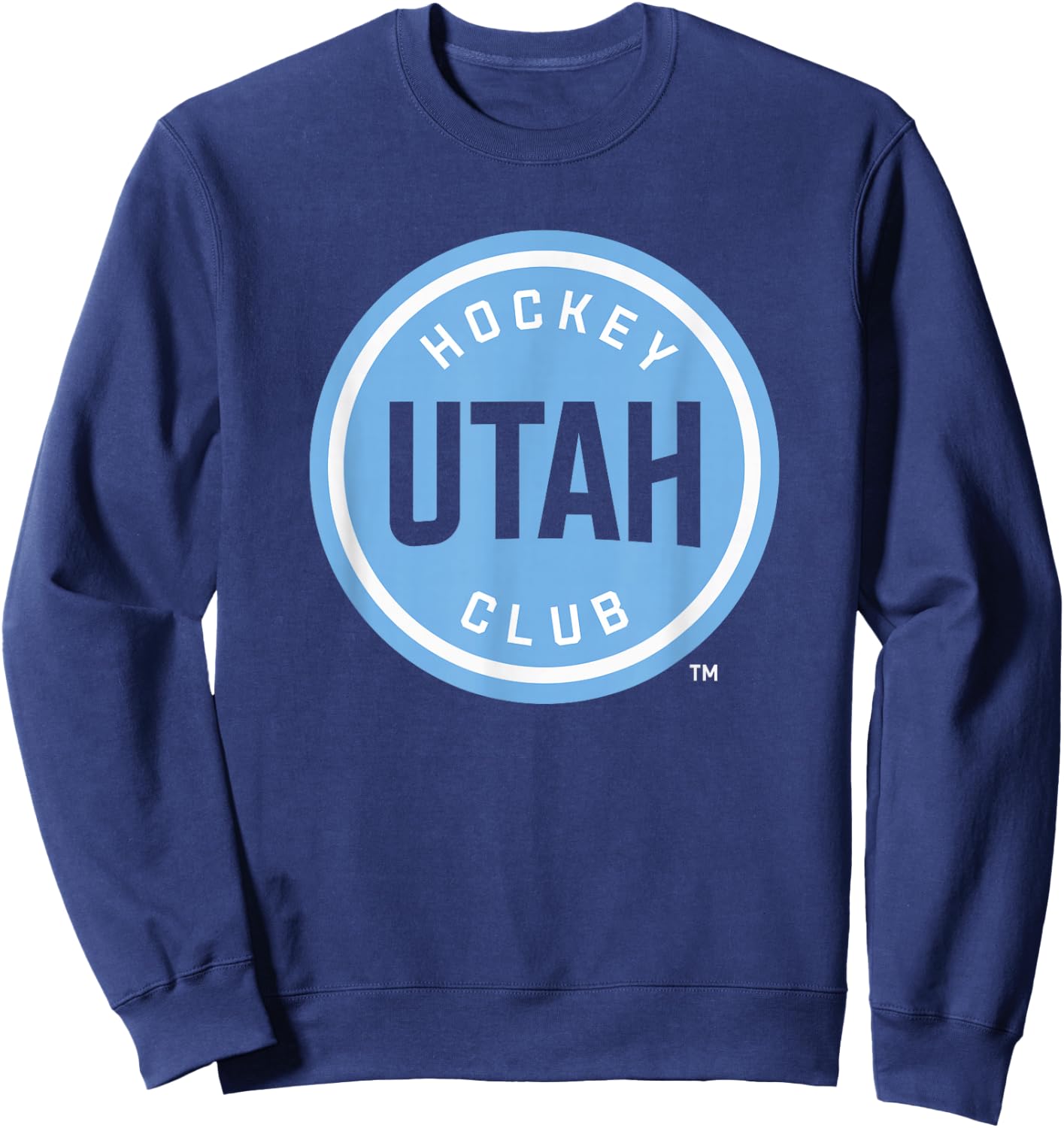 Utah Hockey Club Icon Black Officially Licensed Sweatshirt - Sweatshirt | Navy
