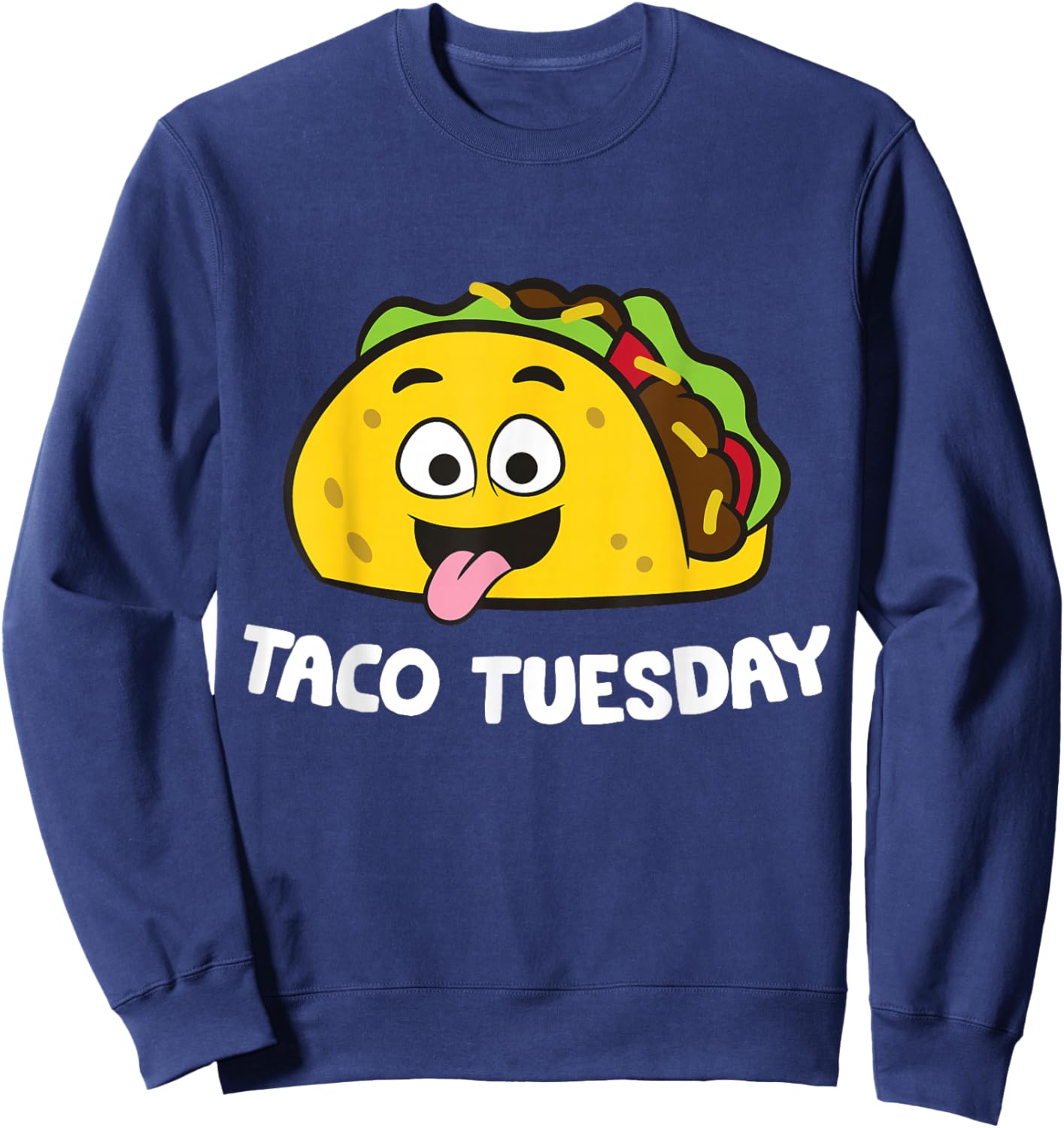 Taco Tuesday Sweatshirt - Sweatshirt | Navy