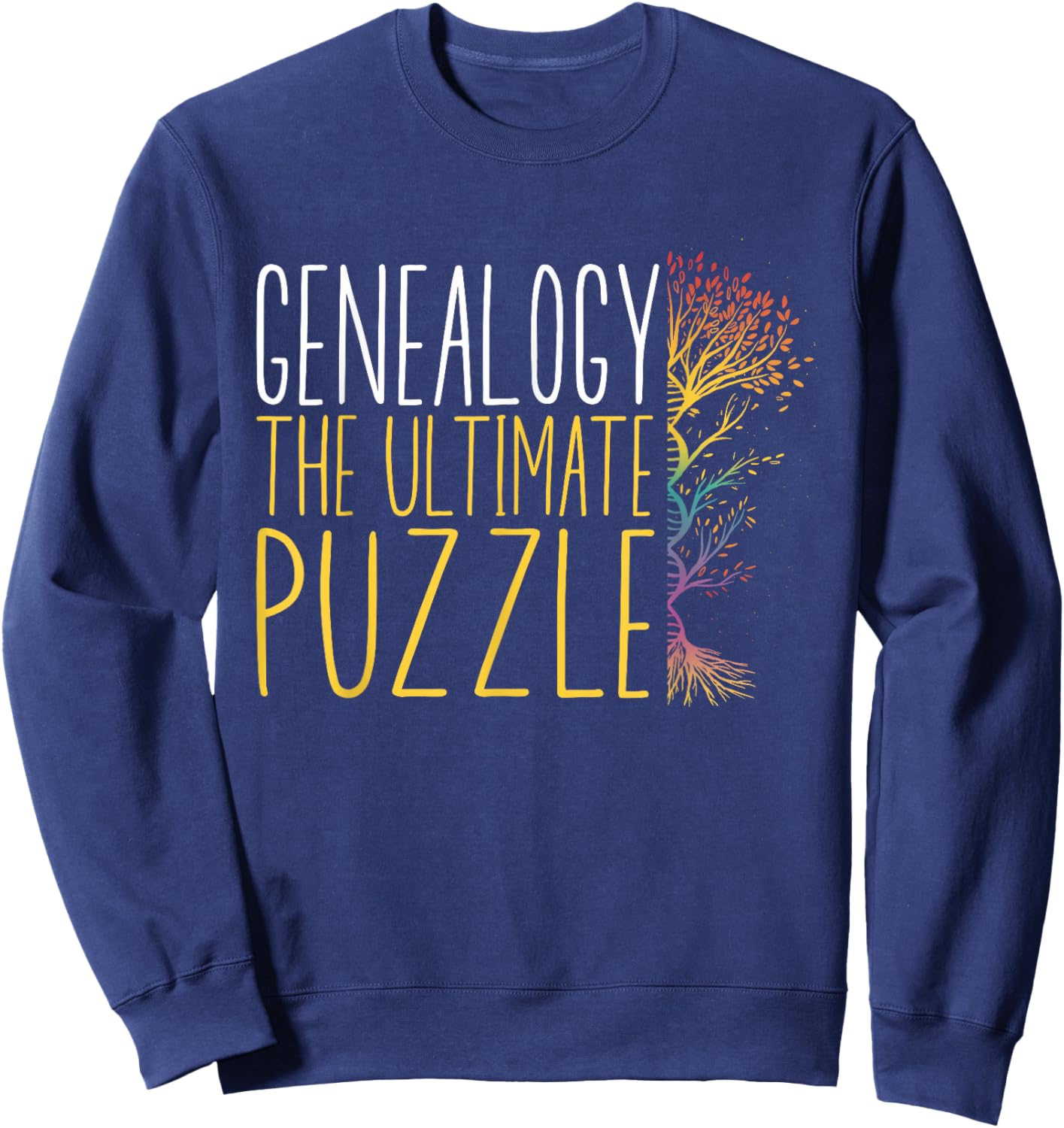 Genealogie Ahnenforschung Ahnenforscher Sweatshirt - Sweatshirt | Navy