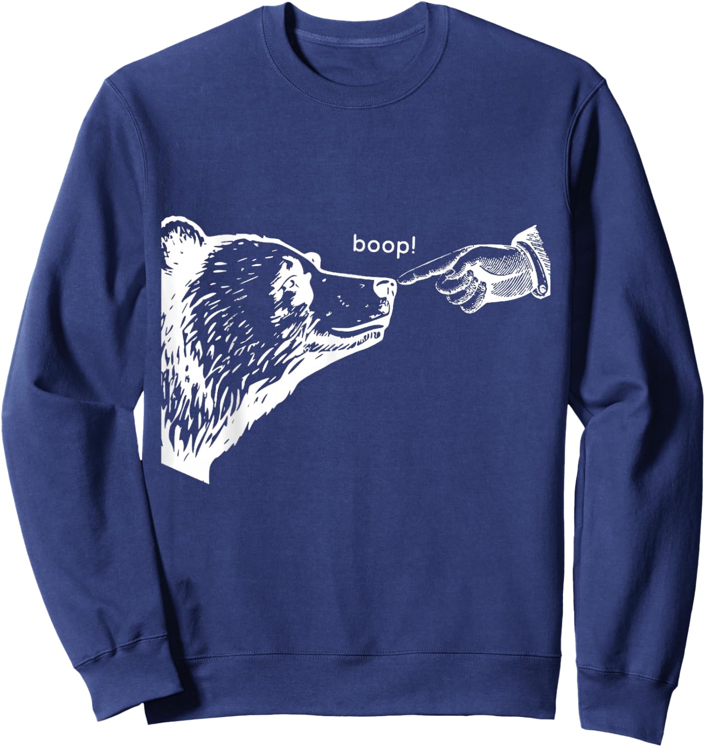 Boop the Bear Sweatshirt - Sweatshirt | Navy