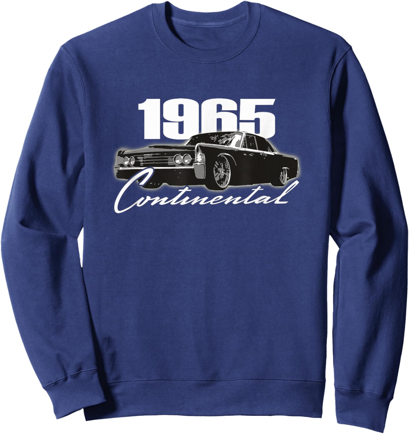 1965 Lincoln Continental Sweatshirt - Sweatshirt | Navy
