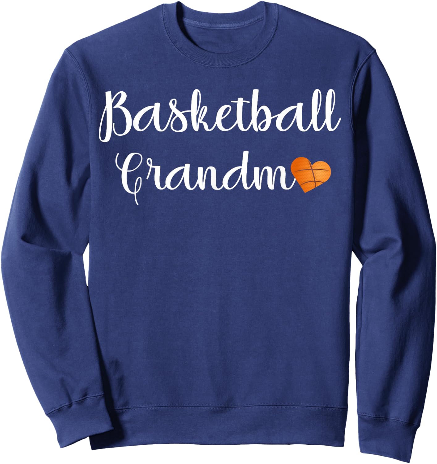 Basketball Grandma nana Sweatshirt - Sweatshirt | Navy