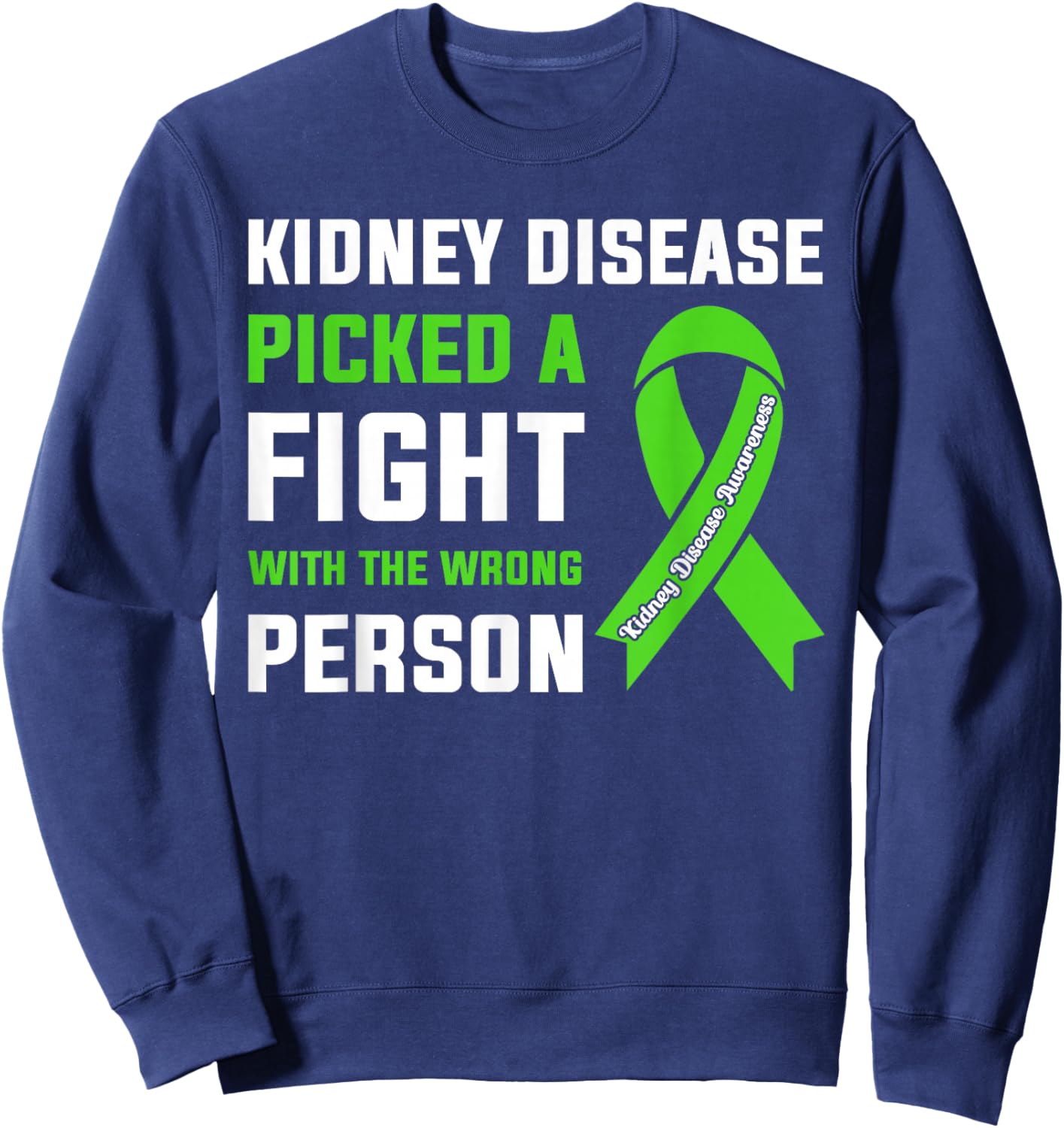 CKD Chronic Kidney Disease Awareness Month 2025 Sweatshirt - Sweatshirt | Navy