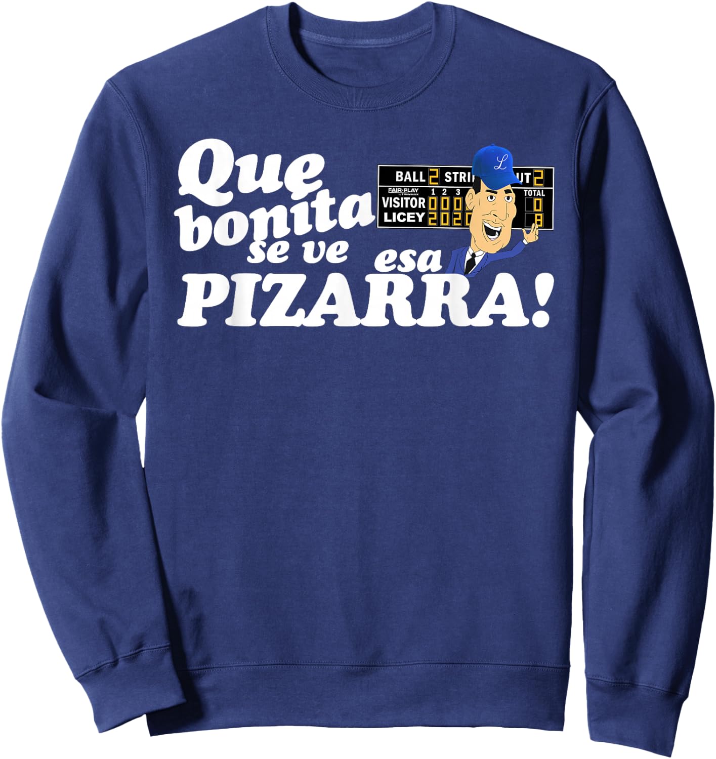 Franklin pizarra iLiceysta Tigre licey Dominican baseball Sweatshirt - Sweatshirt | Navy