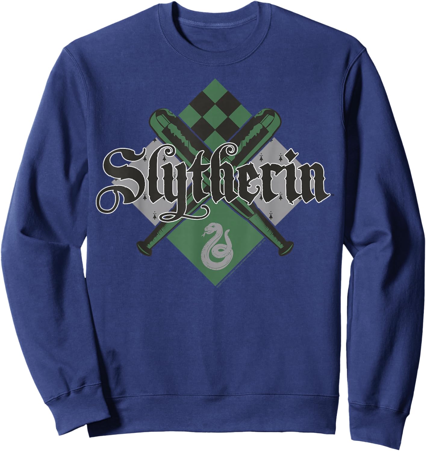 Harry Potter Slytherin Quidditch Sweatshirt - Sweatshirt | Navy