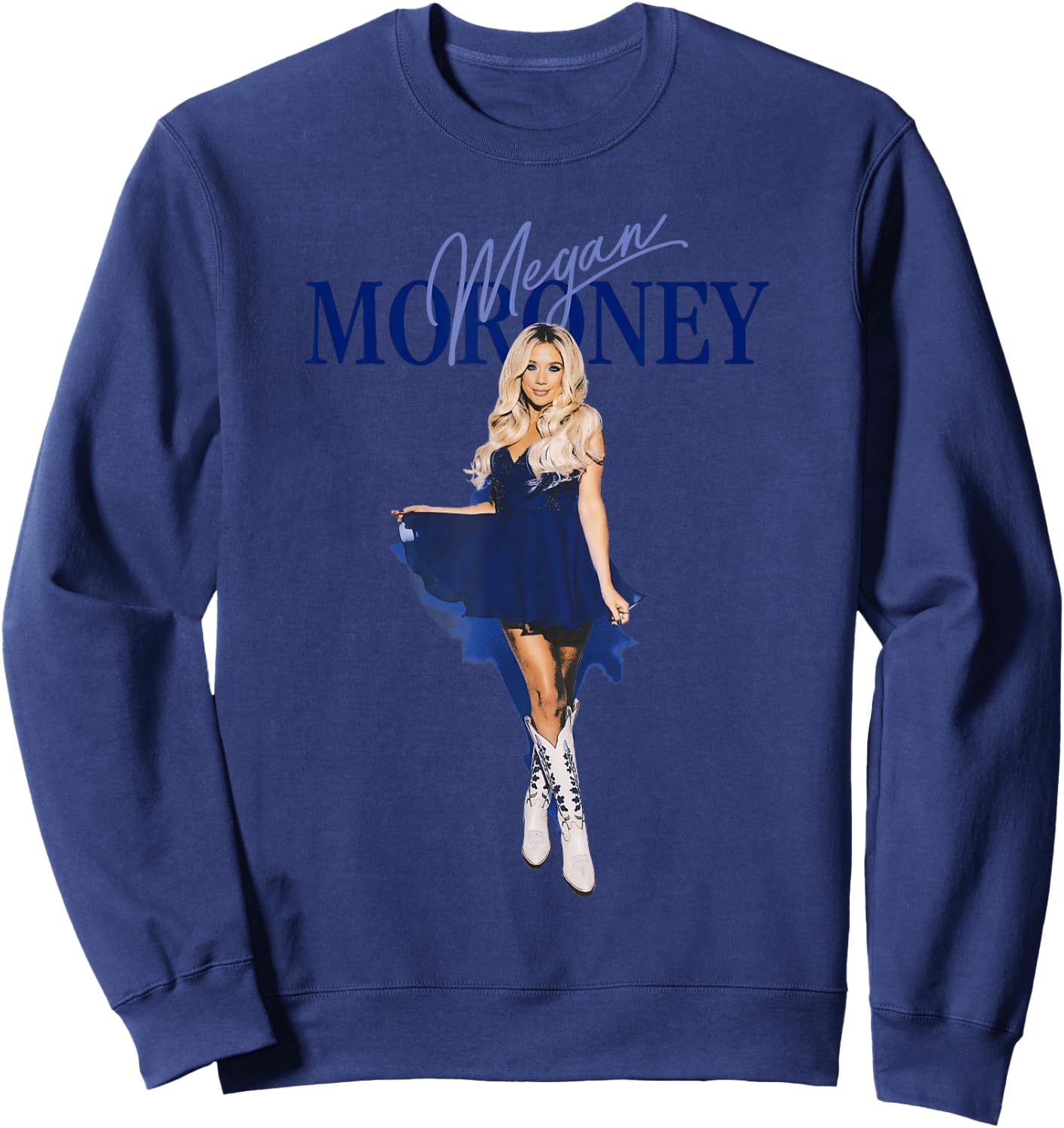 Megan Moroney Am I Okay Dress Sweatshirt - Sweatshirt | Navy