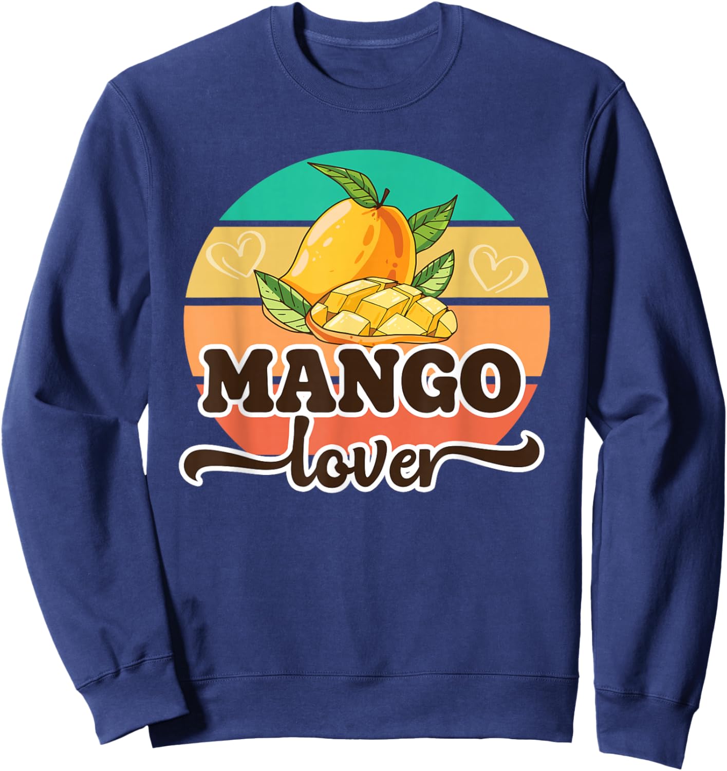 Funny Mango Gift, Mango Lover Sweatshirt - Sweatshirt | Navy