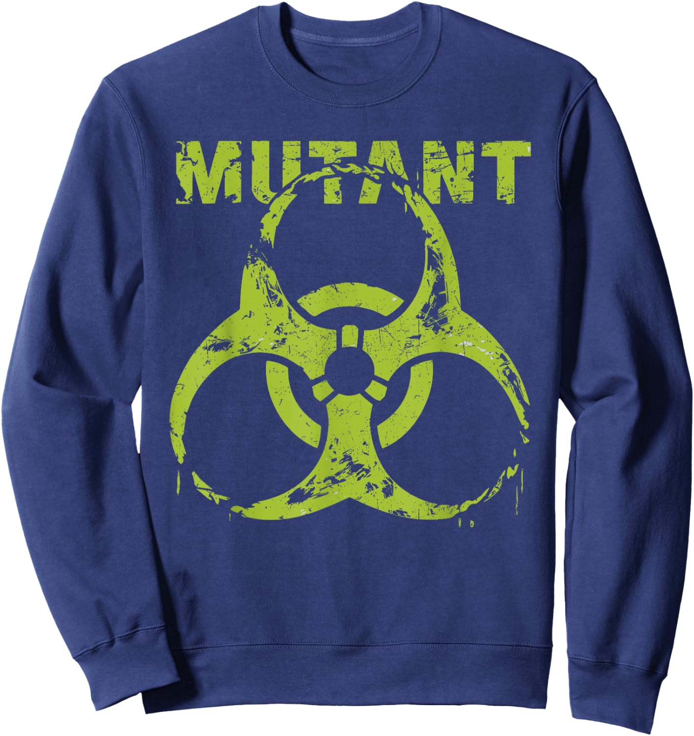 Mutant Bodybuilding Gym Fitness Workout Vintage Sweatshirt - Sweatshirt | Navy
