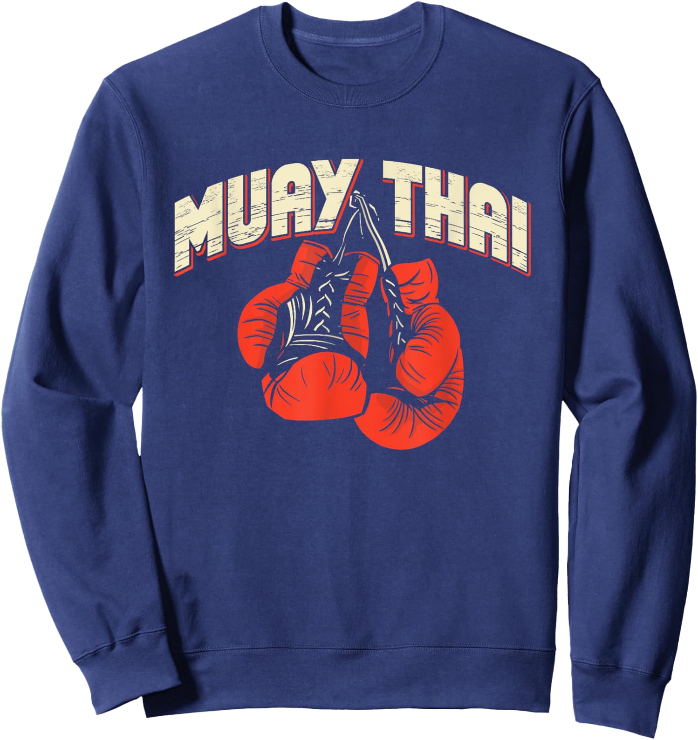 Muay Thai Boxing Martial Arts – Kickboxing Sweatshirt - Sweatshirt | Navy