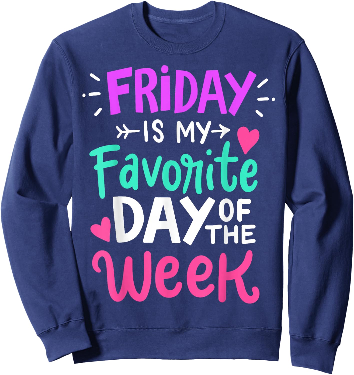 Fridays Sweatshirt - Sweatshirt | Navy
