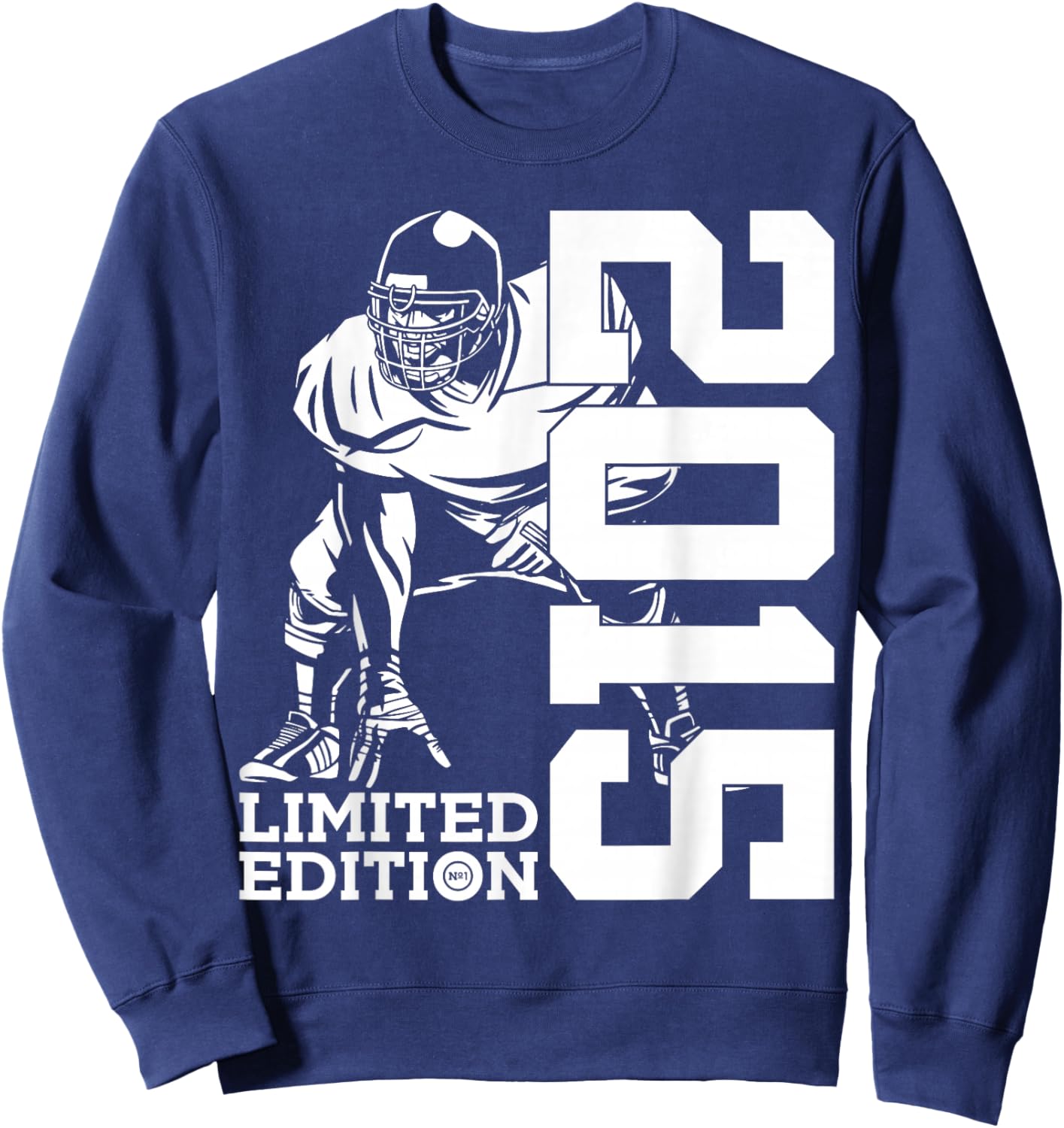 JAHRGANG 2015 OUTFIT ZUM 10. GEBURTSTAG 10th Birthday Football Limited Edition 2015 Football Sweatshirt - Sweatshirt | Navy
