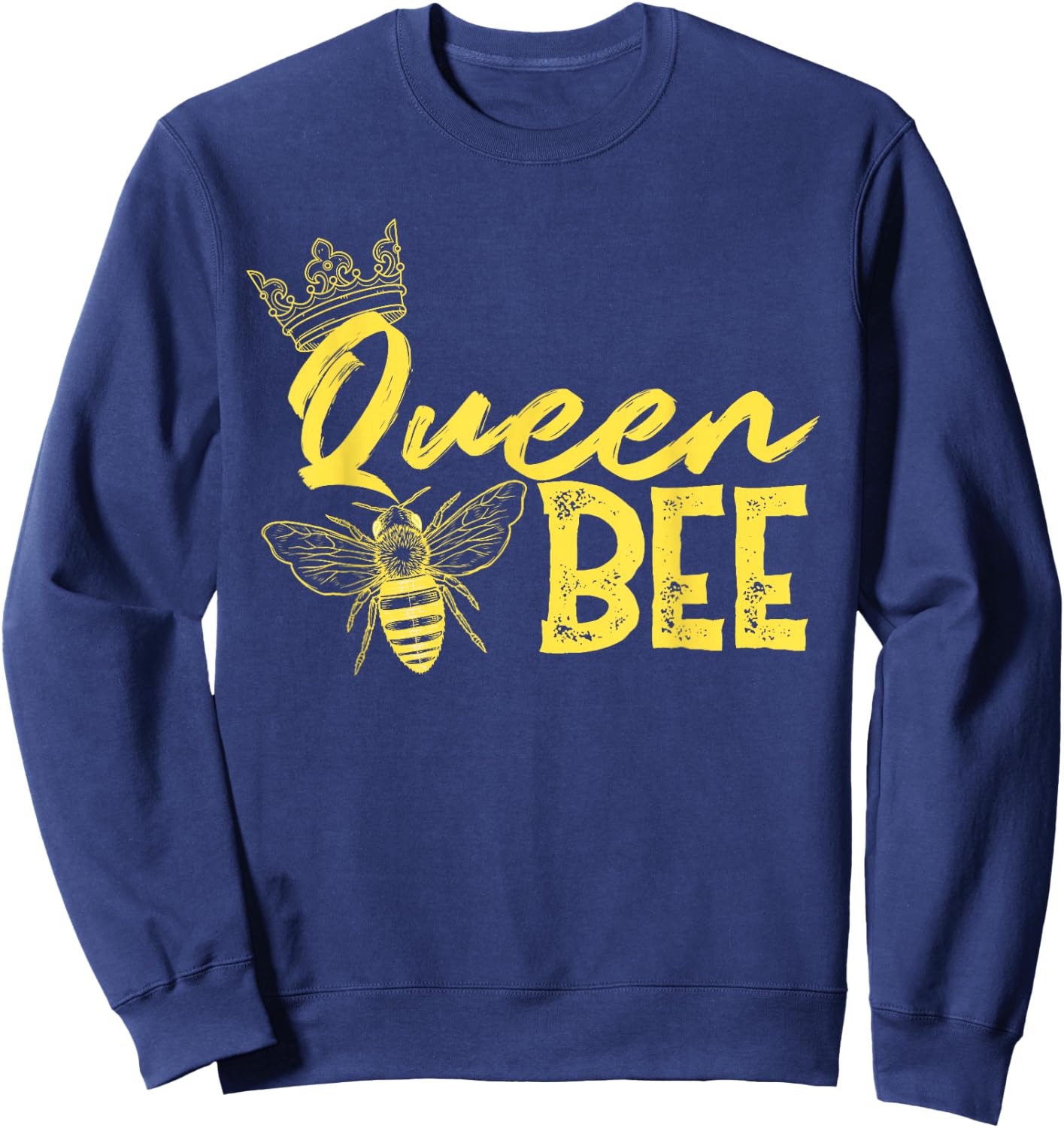 Queen Bee Queen Sweatshirt - Sweatshirt | Navy