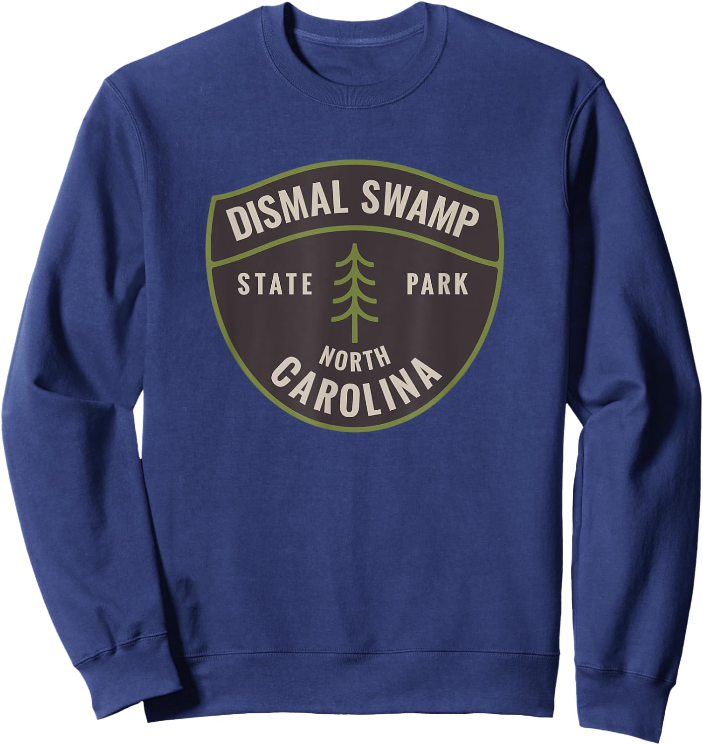 Dismal Swamp North Carolina NC Bear Mountains Vacation Sweatshirt - Sweatshirt | Navy
