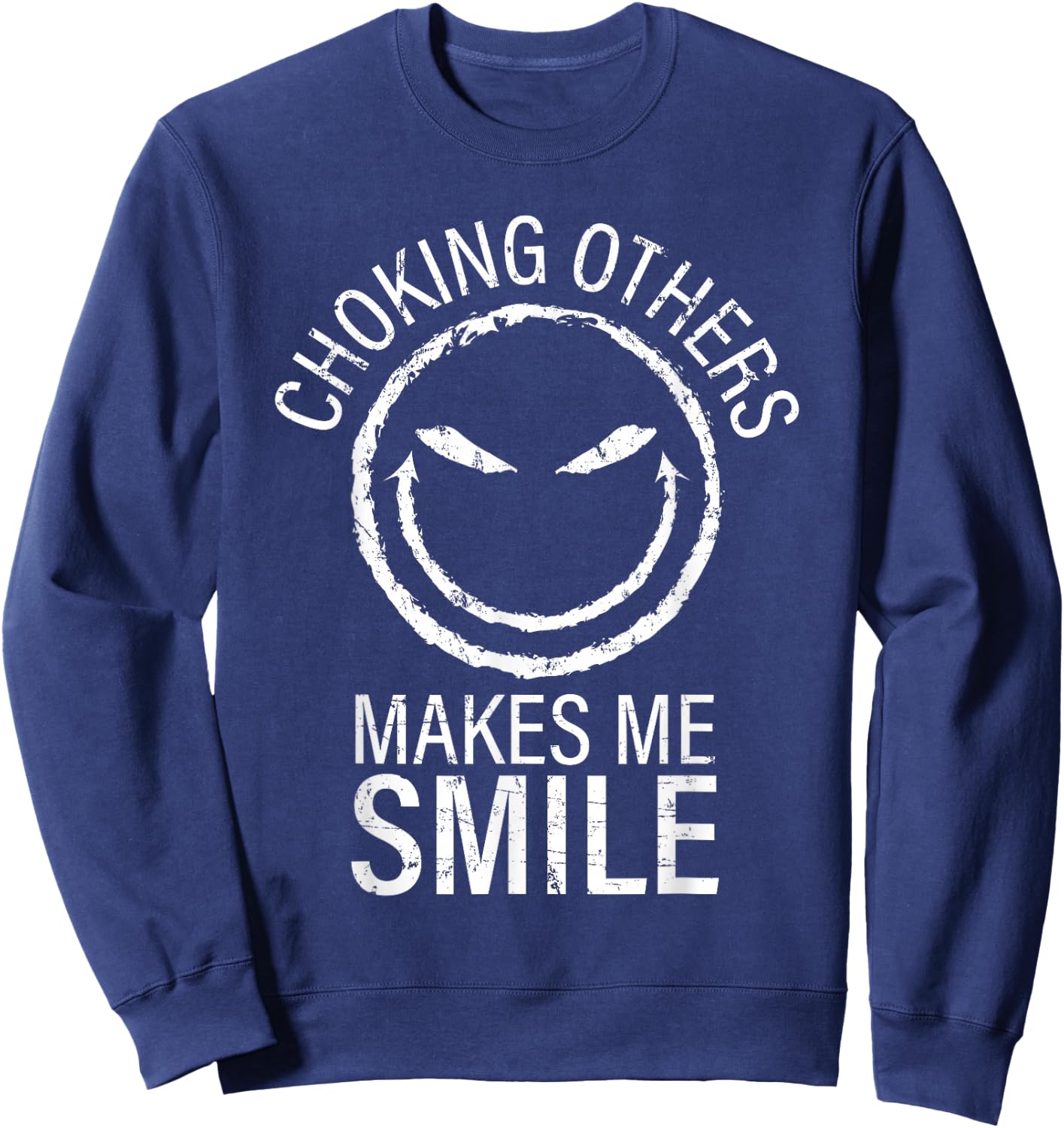 Funny Brazilian Jiu Jitsu Shirts BJJ MMA Gifts Men Women Kid Sweatshirt - Sweatshirt | Navy