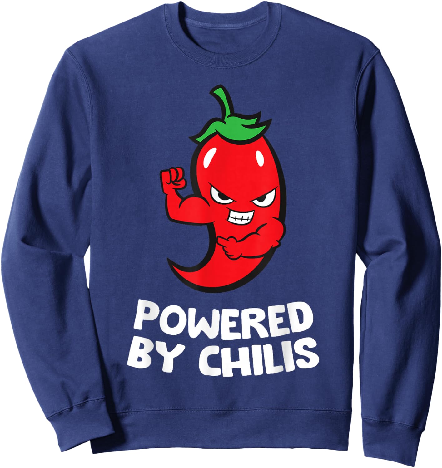 Powered By Chilis Sweatshirt - Sweatshirt | Navy