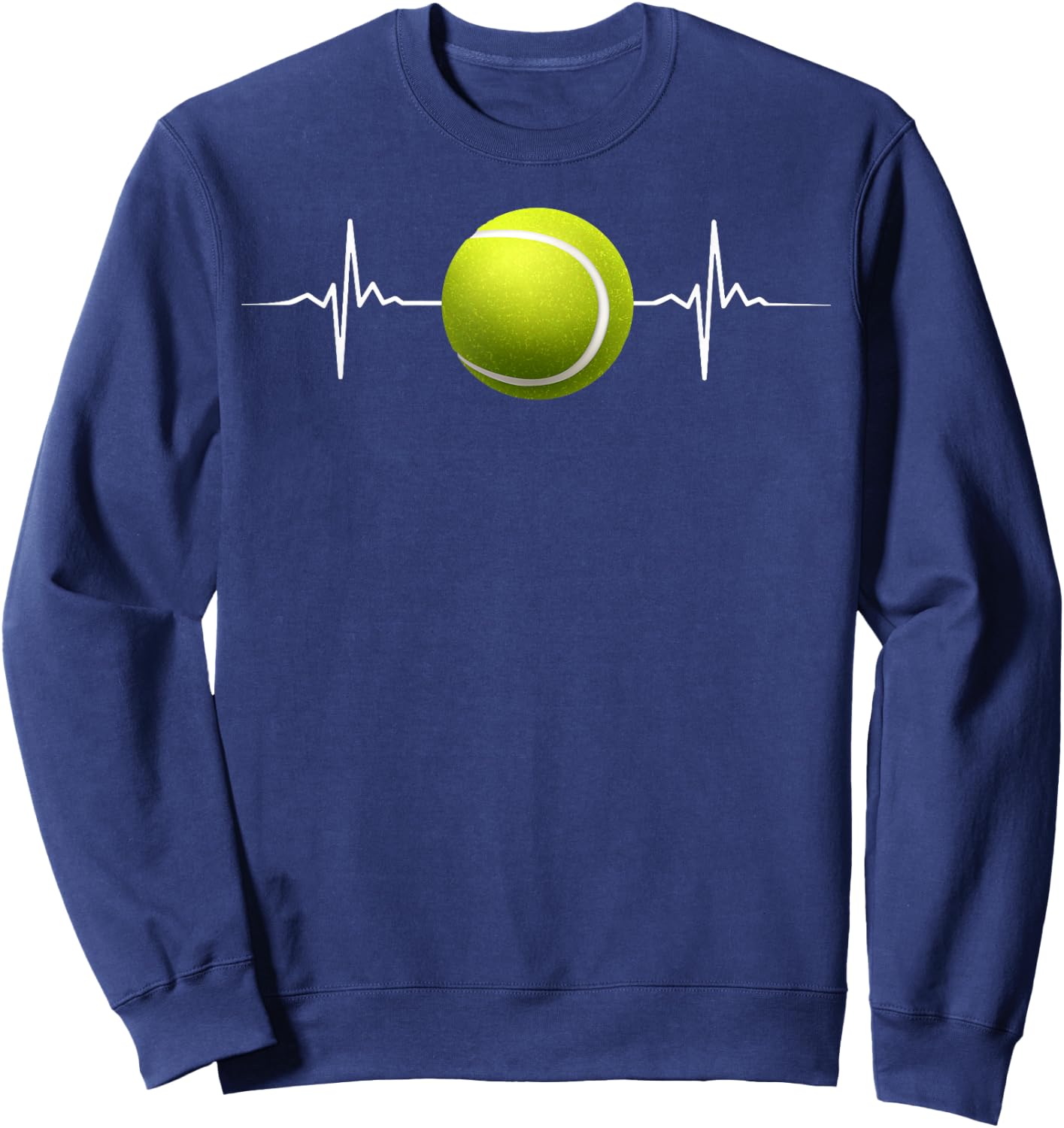 Cool Tennis Art Women Racket Sport Tennis Player Sweatshirt - Sweatshirt | Navy
