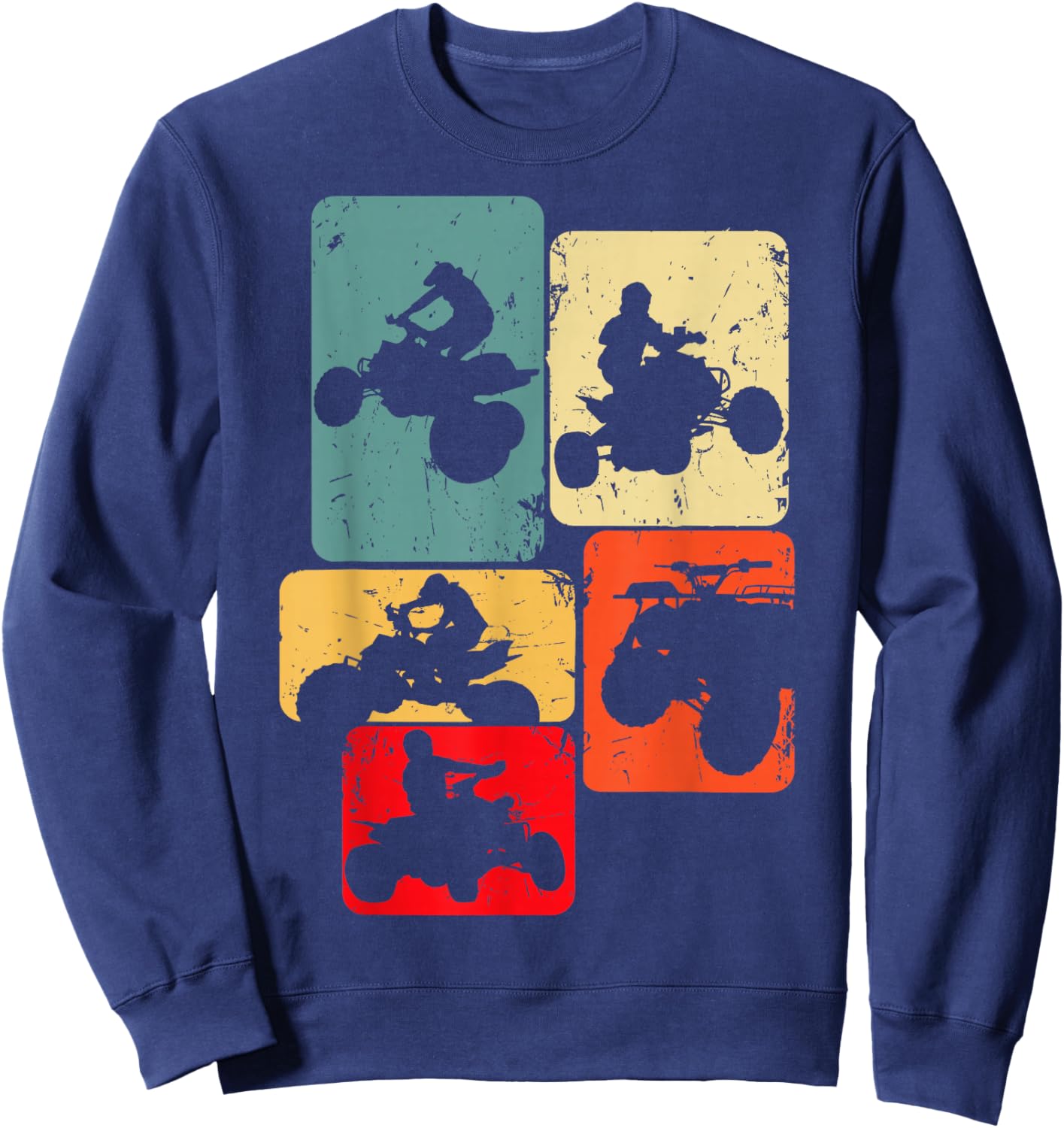 Quad ATV Quad Kinder Jungen Männer Sweatshirt - Sweatshirt | Navy