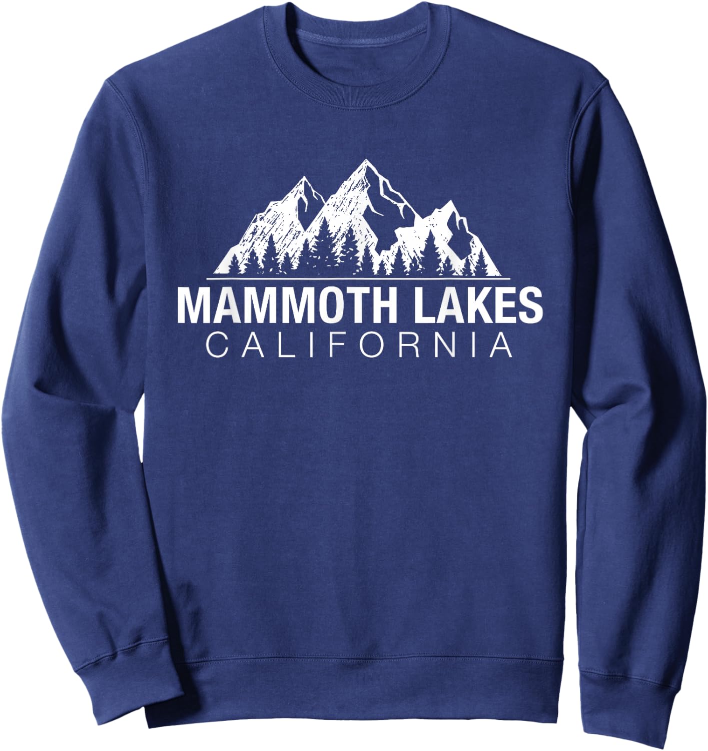 California Gift - Mammoth Lakes Sweatshirt - Sweatshirt | Navy